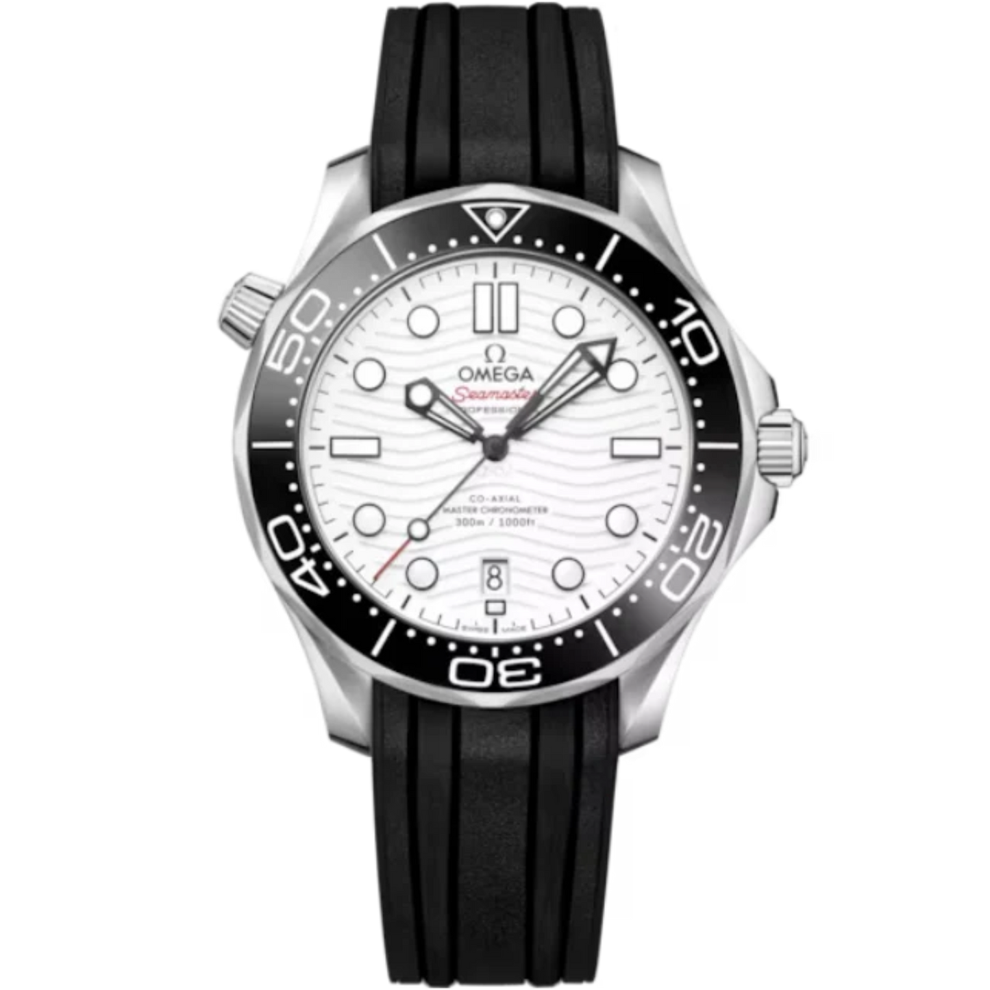 SEAMASTER DIVER 300M 42 MM STAINLESS STEEL WITH WHITE DIAL