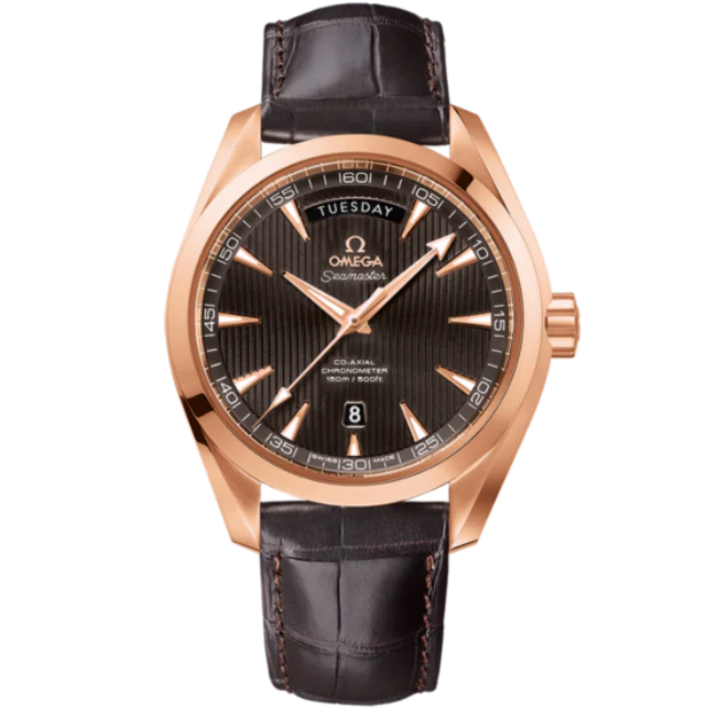 SEAMASTER AQUA TERRA 150M 41 MM RED GOLD WITH GREY DIAL