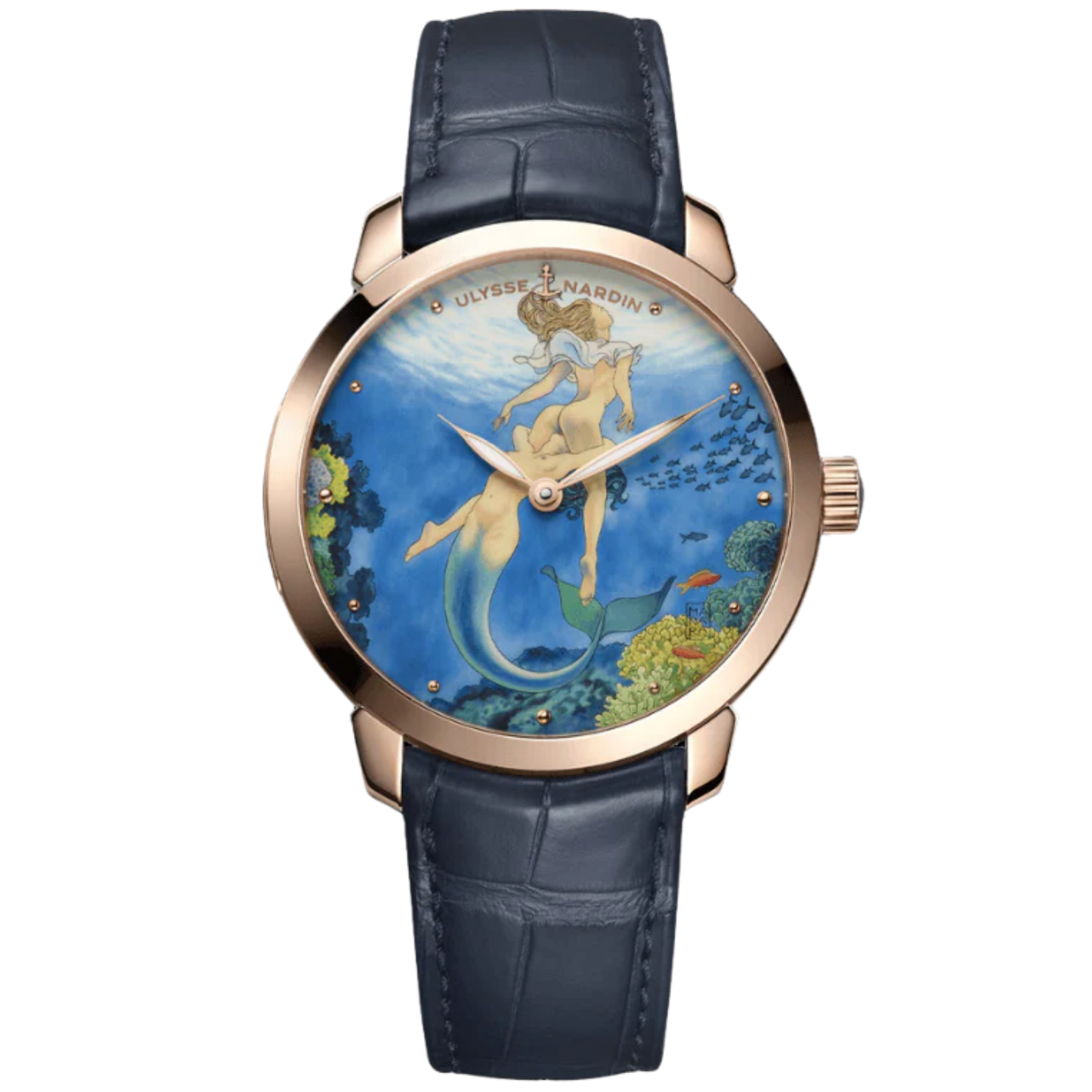 CLASSICO MANARA MANUFACTURE 40 MM ROSE GOLD WITH BLUE DIAL