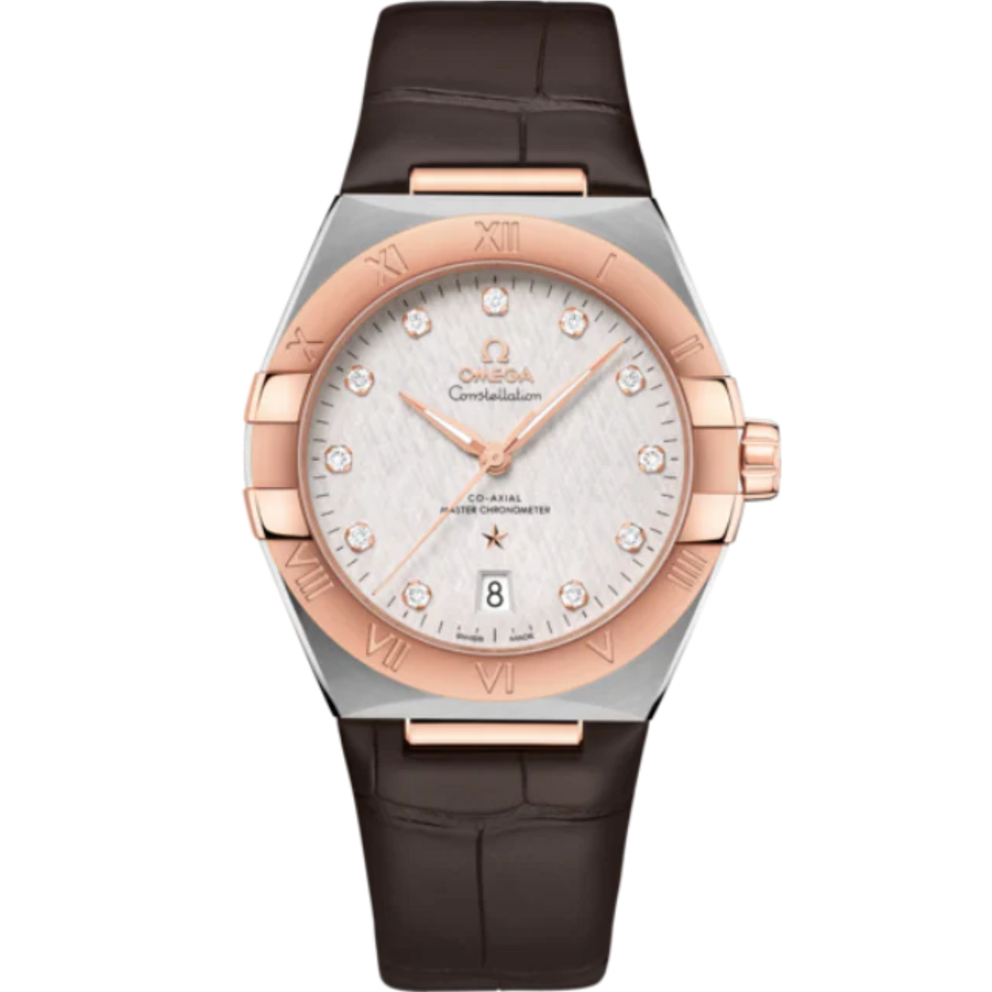 CONSTELLATION 39 MM STAINLESS STEEL - SEDNA™ GOLD WITH SILVER DIAL
