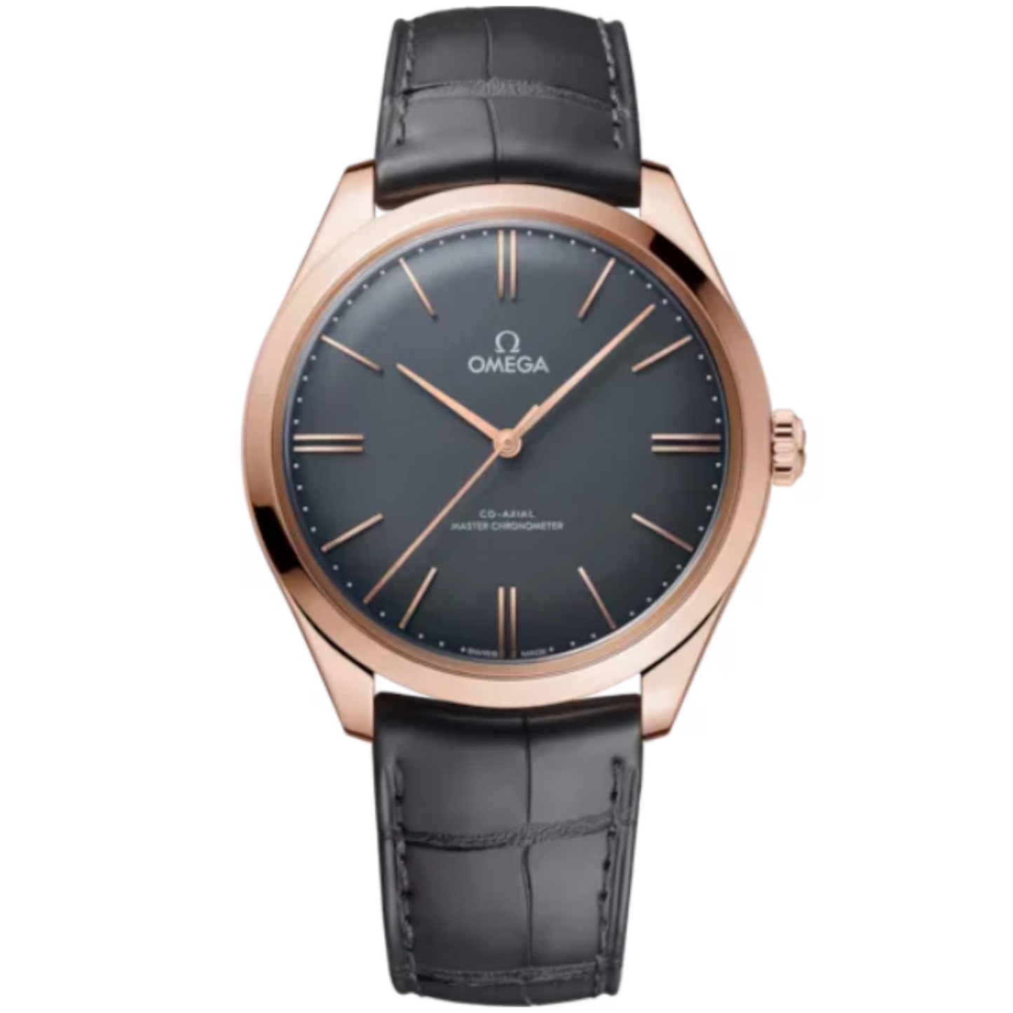 DE VILLE TRÉSOR 40 MM SEDNA™ GOLD WITH GREY DIAL