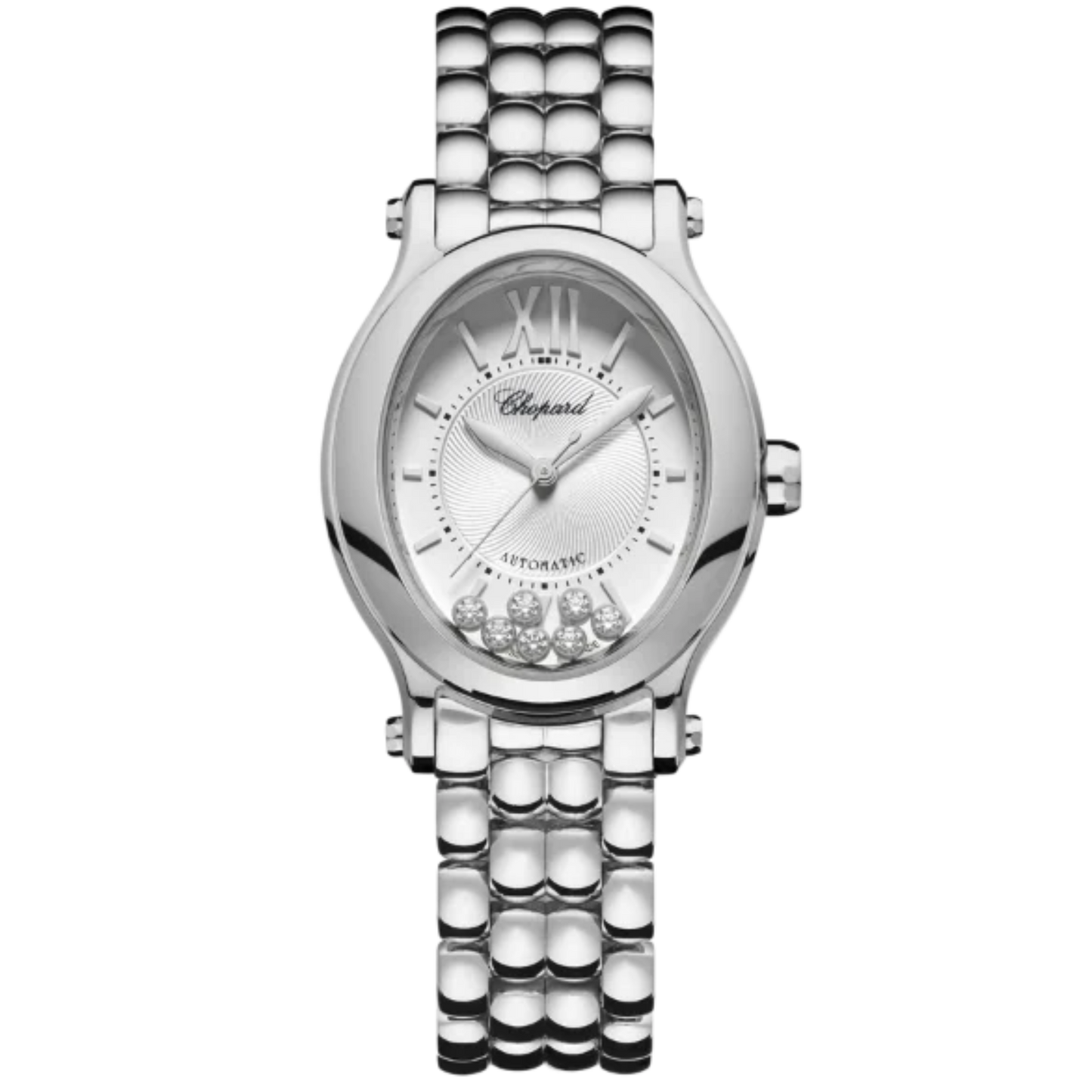 HAPPY SPORT 31 MM LUCENT STEEL™ WITH SILVER DIAL