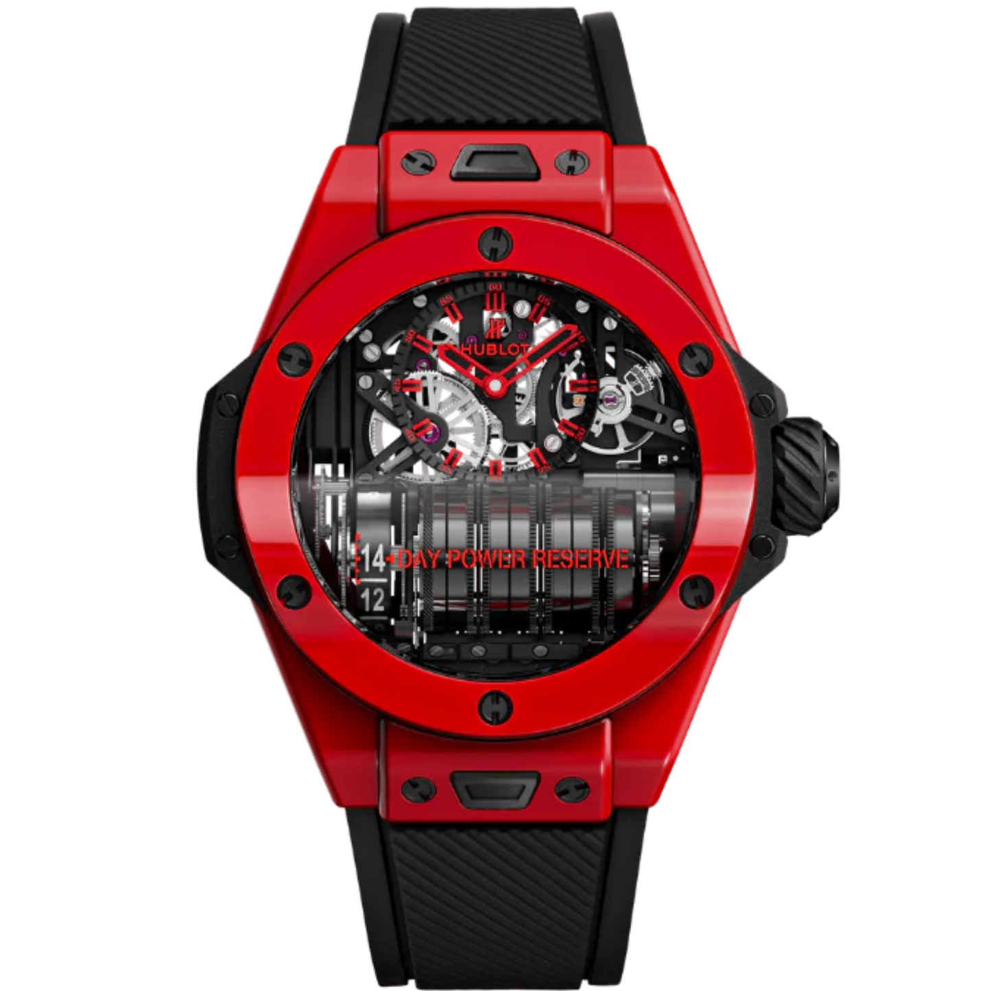 Big Bang 45mm MP-11 POWER RESERVE 14 DAYS RED MAGIC