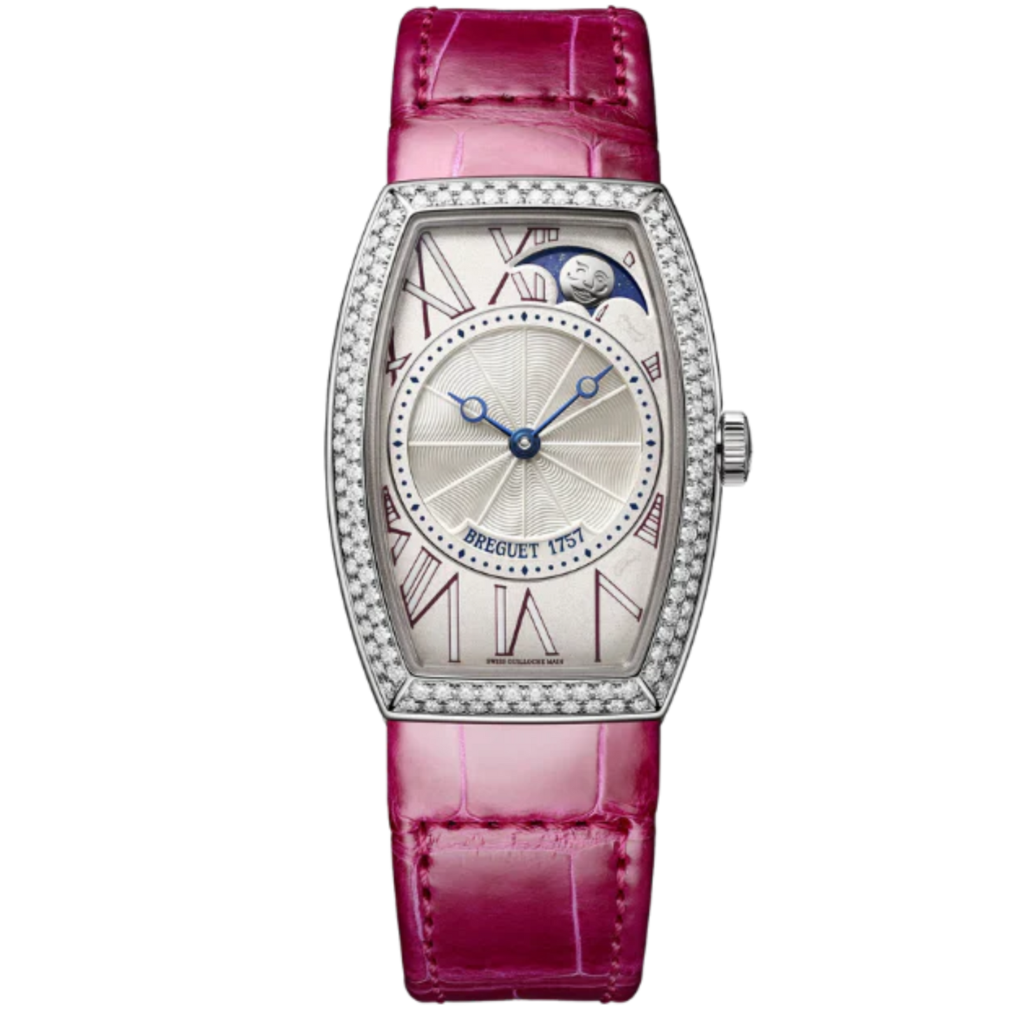 HERITAGE 8861 35 MM WHITE GOLD WITH MOTHER OF PEARL DIAL