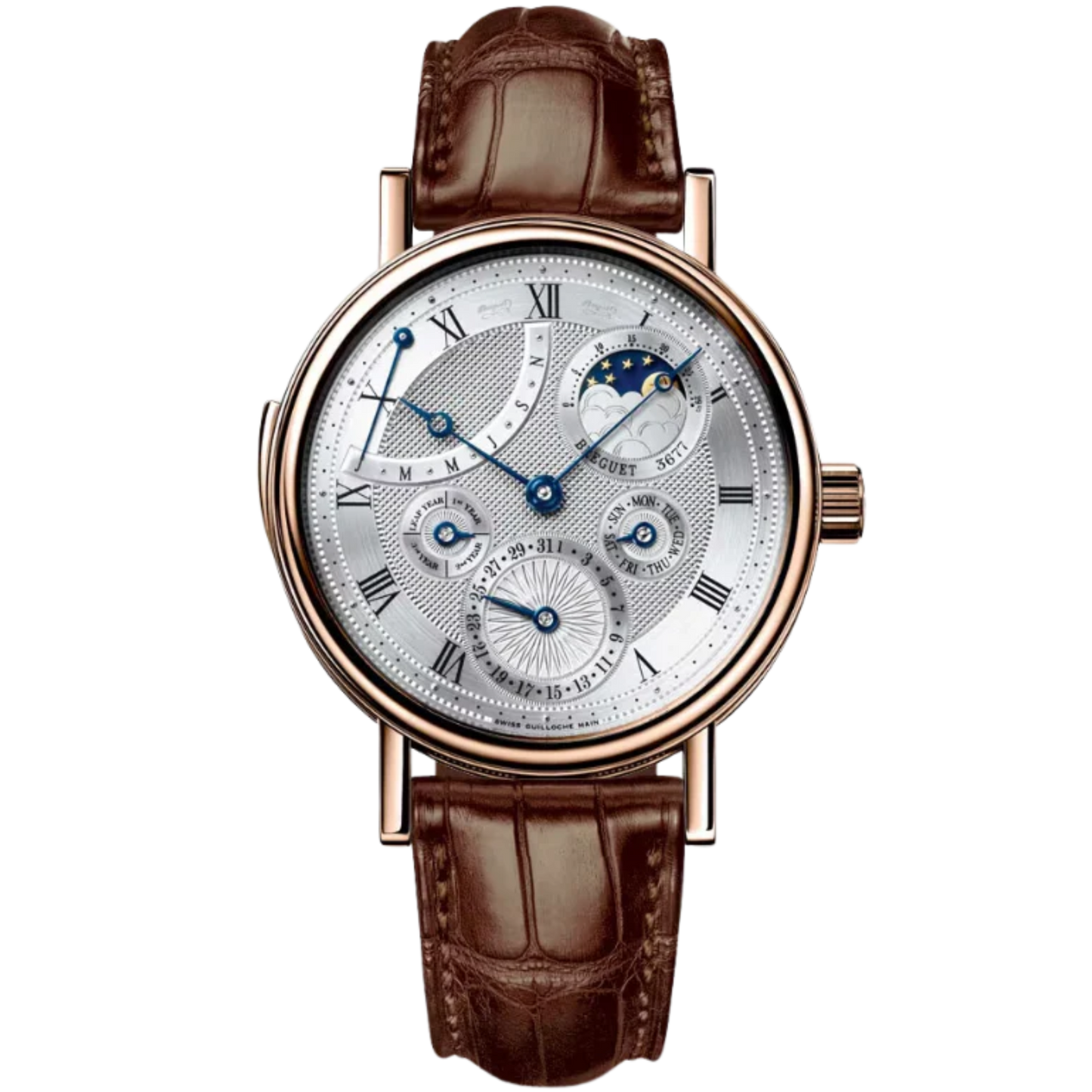 CLASSIQUE COMPLICATIONS 5447 40 MM ROSE GOLD WITH SILVER DIAL