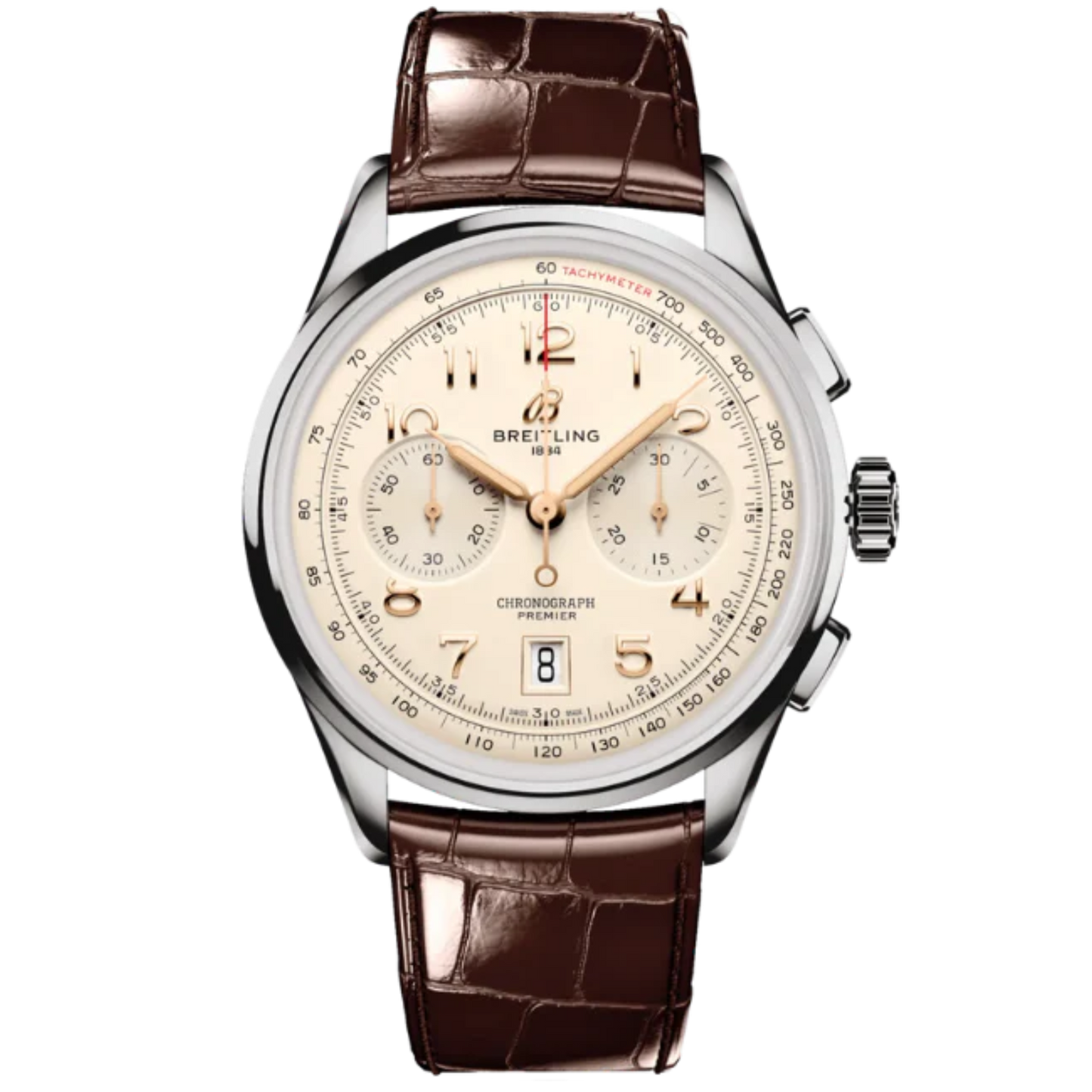 PREMIER B01 CHRONOGRAPH 42 MM STAINLESS STEEL WITH CREAM DIAL