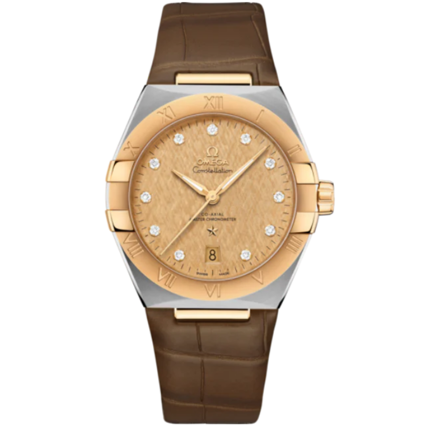 CONSTELLATION 39 MM STAINLESS STEEL - YELLOW GOLD WITH YELLOW DIAL