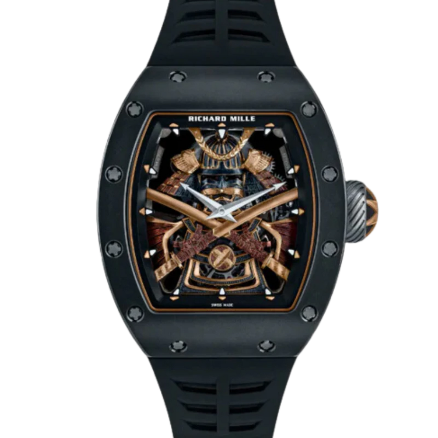 Richard Mille RM047 Samurai Tourbillon Ceramic TZP/RG Sides