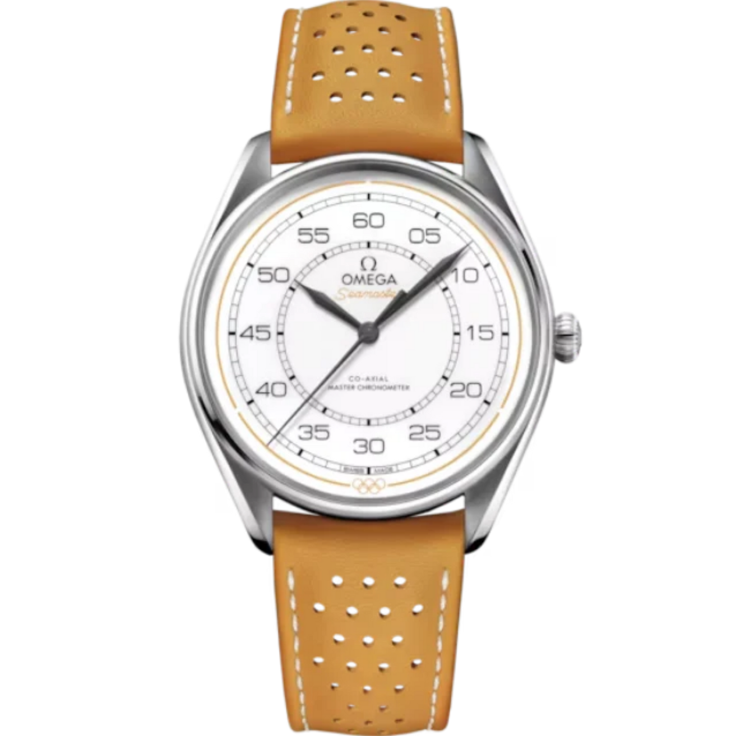 SEAMASTER OLYMPIC OFFICIAL TIMEKEEPER LIMITED EDITION SET 39 MM STAINLESS STEEL WITH WHITE DIAL