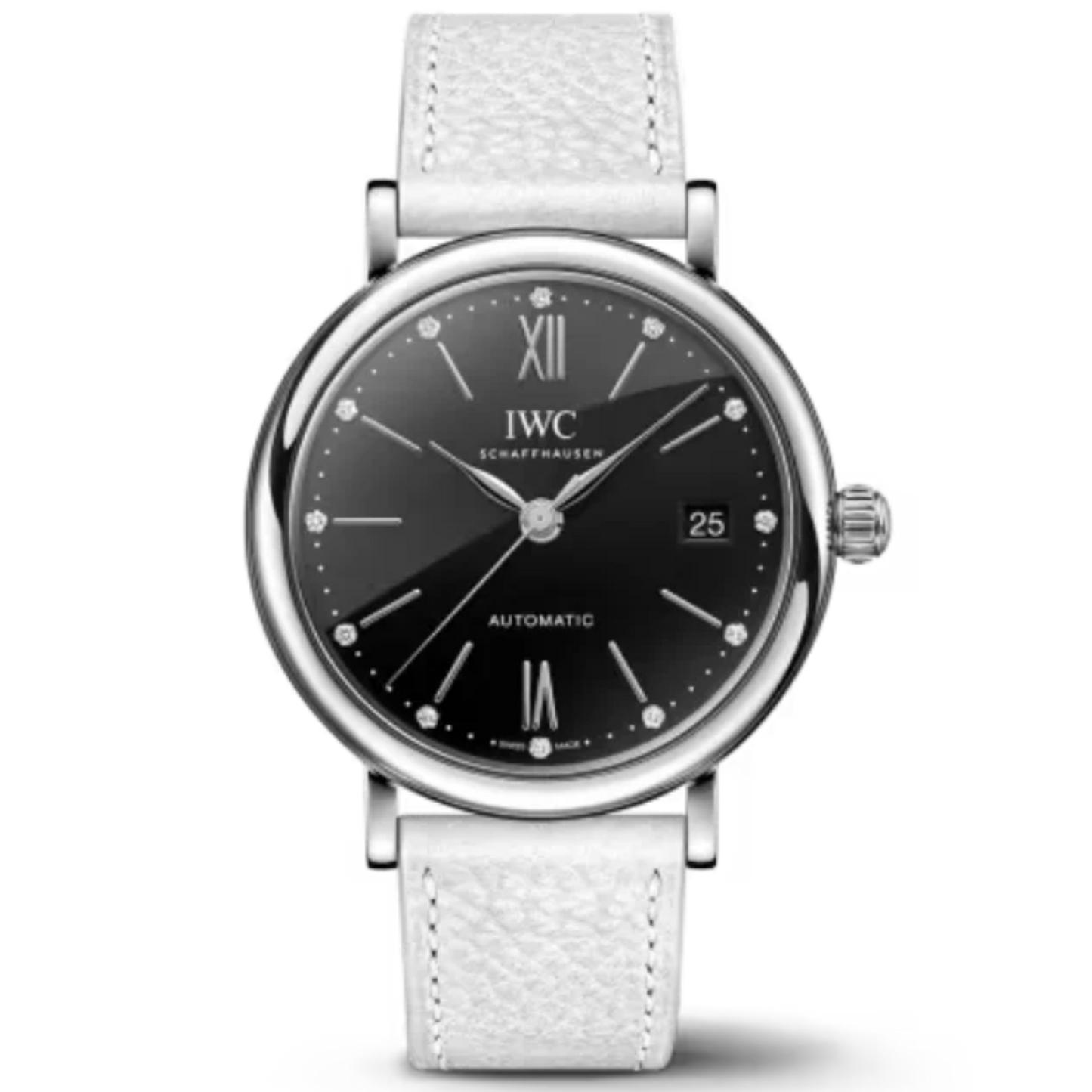 PORTOFINO AUTOMATIC 37 MM STAINLESS STEEL WITH BLACK DIAL