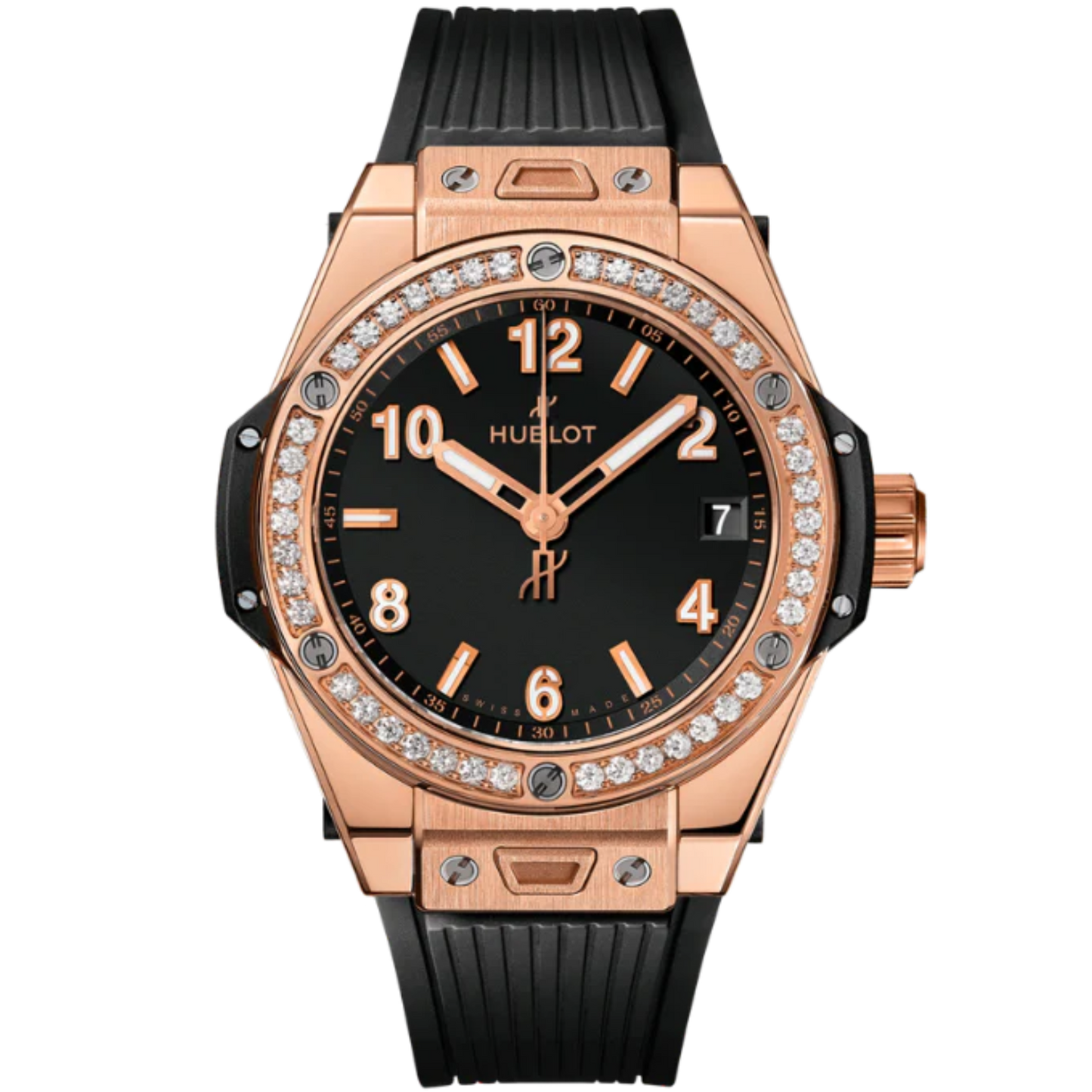 Big Bang 39mm ONE CLICK KING GOLD DIAMONDS
