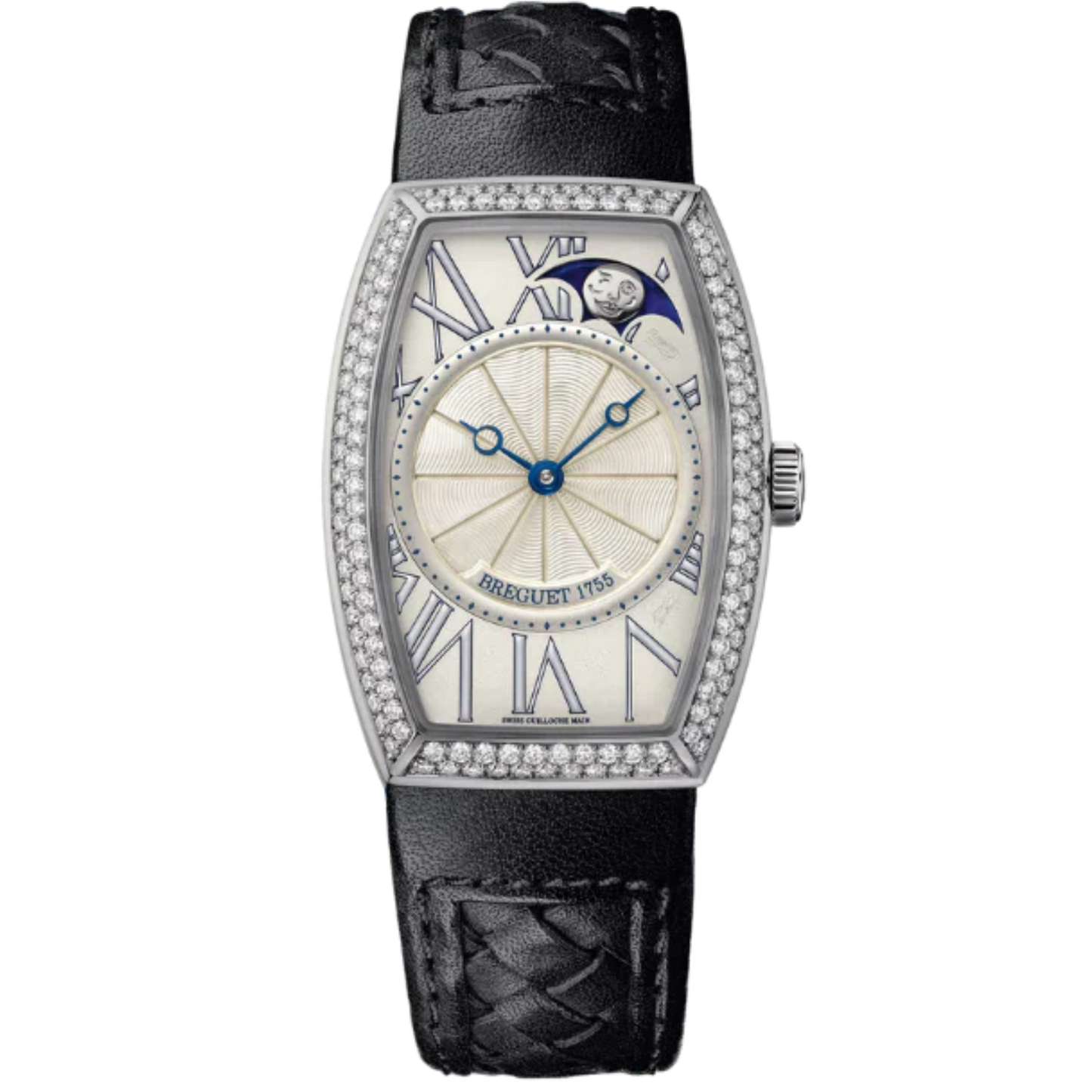 HERITAGE 8861 35 MM WHITE GOLD WITH MOTHER OF PEARL DIAL