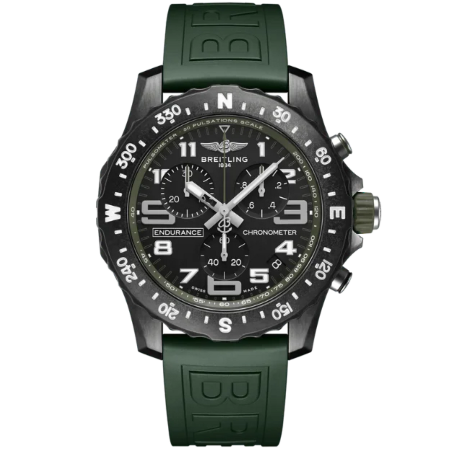 ENDURANCE PRO 44 MM BREITLIGHT® CASE WITH BLACK DIAL
