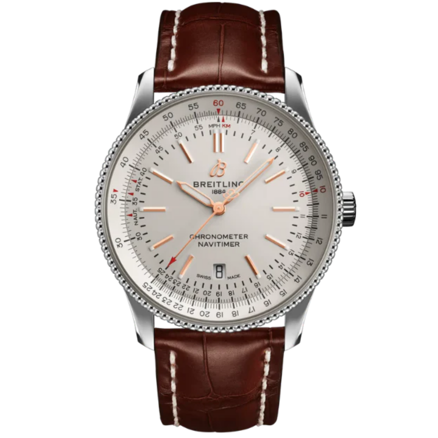 NAVITIMER AUTOMATIC 41 MM STAINLESS STEEL WITH CREAM DIAL