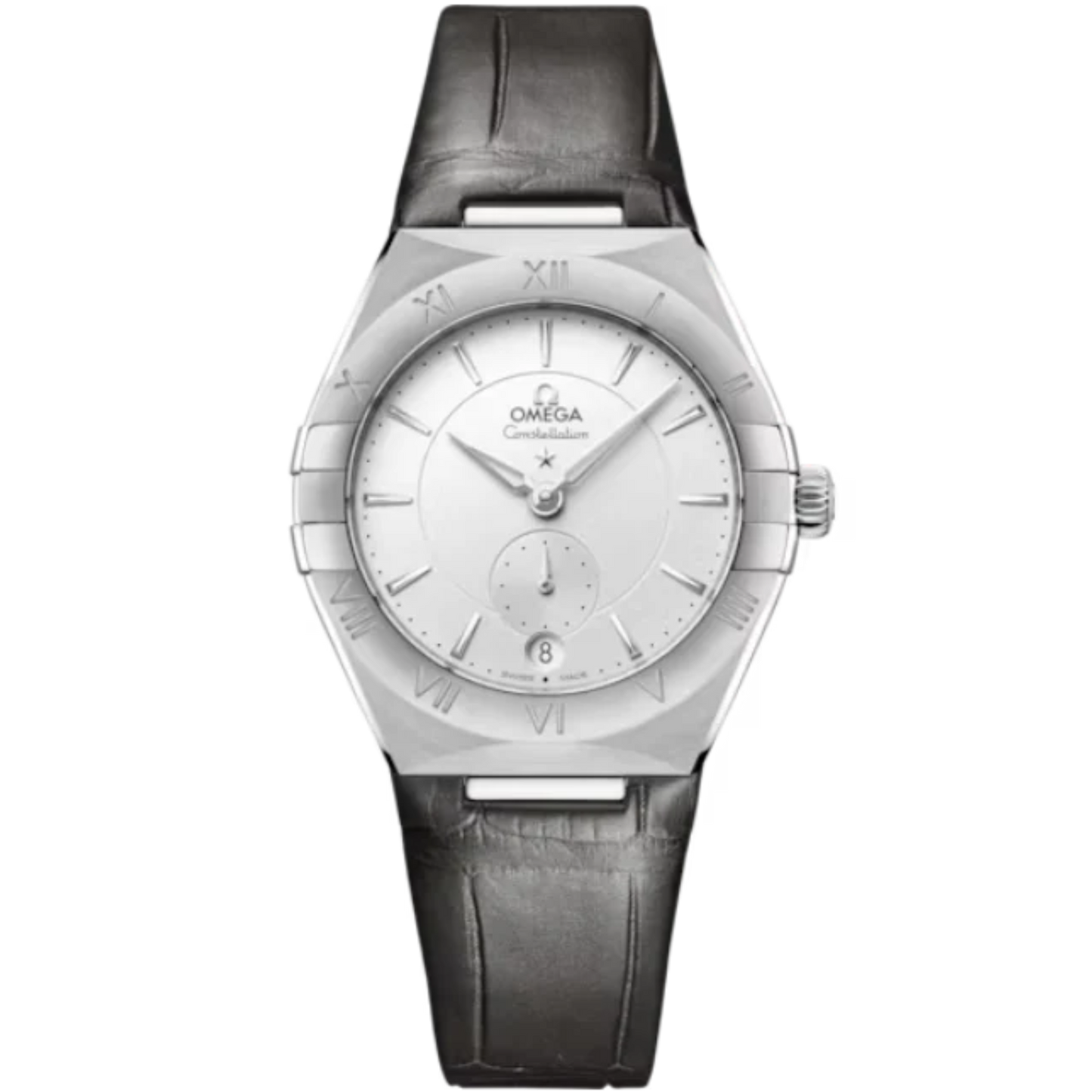 CONSTELLATION 34 MM STAINLESS STEEL WITH SILVER DIAL