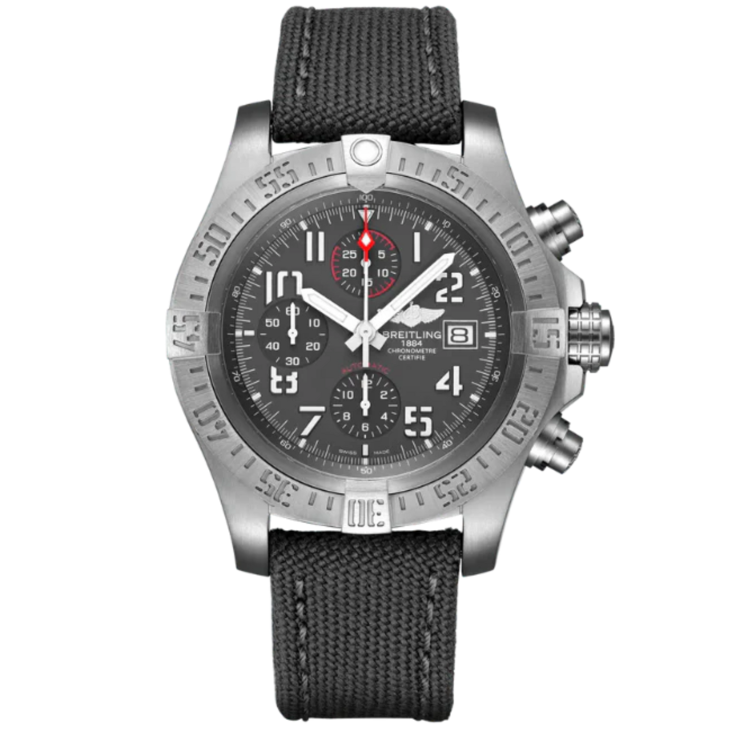 AVENGER BANDIT 45 MM TITANIUM WITH ANTHRACITE BLACK DIAL