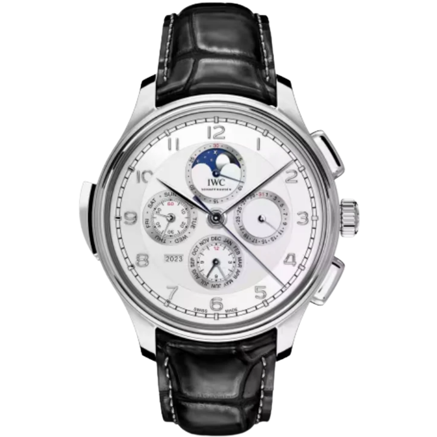 PORTUGIESER GRANDE COMPLICATION 45 MM PLATINUM WITH WHITE DIAL
