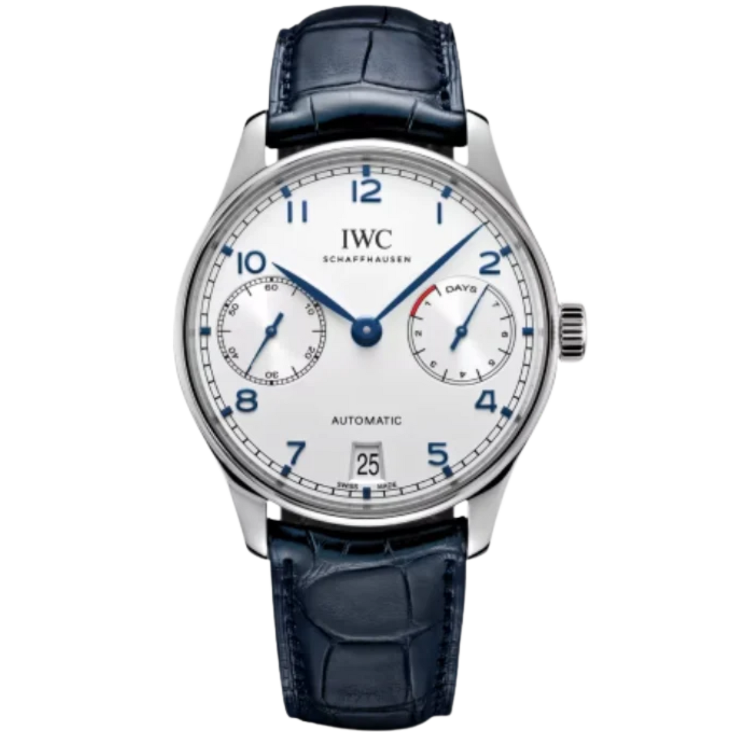 PORTUGIESER AUTOMATIC 42 MM STAINLESS STEEL WITH WHITE DIAL