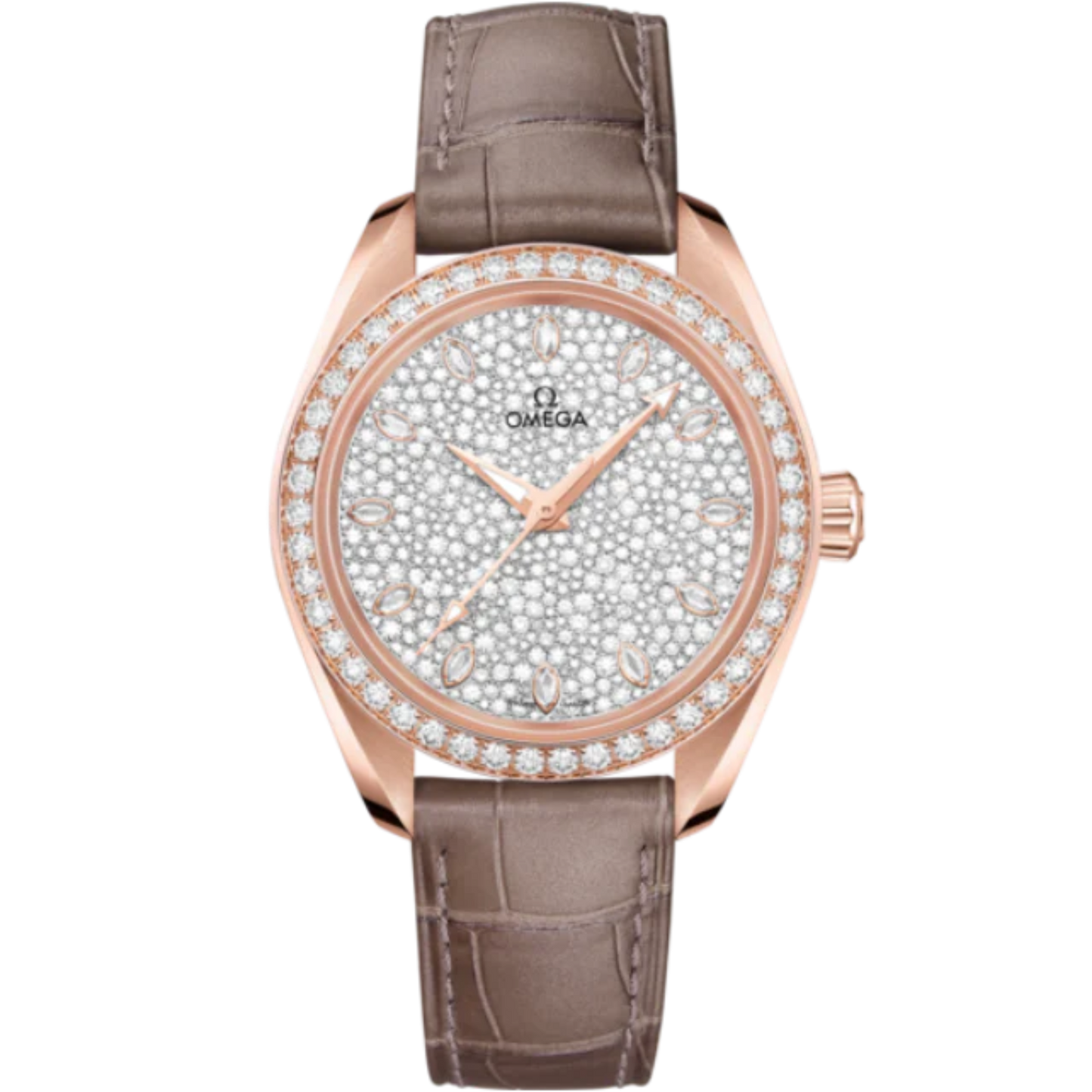 SEAMASTER AQUA TERRA 150M 34 MM SEDNA™ GOLD WITH WHITE DIAL