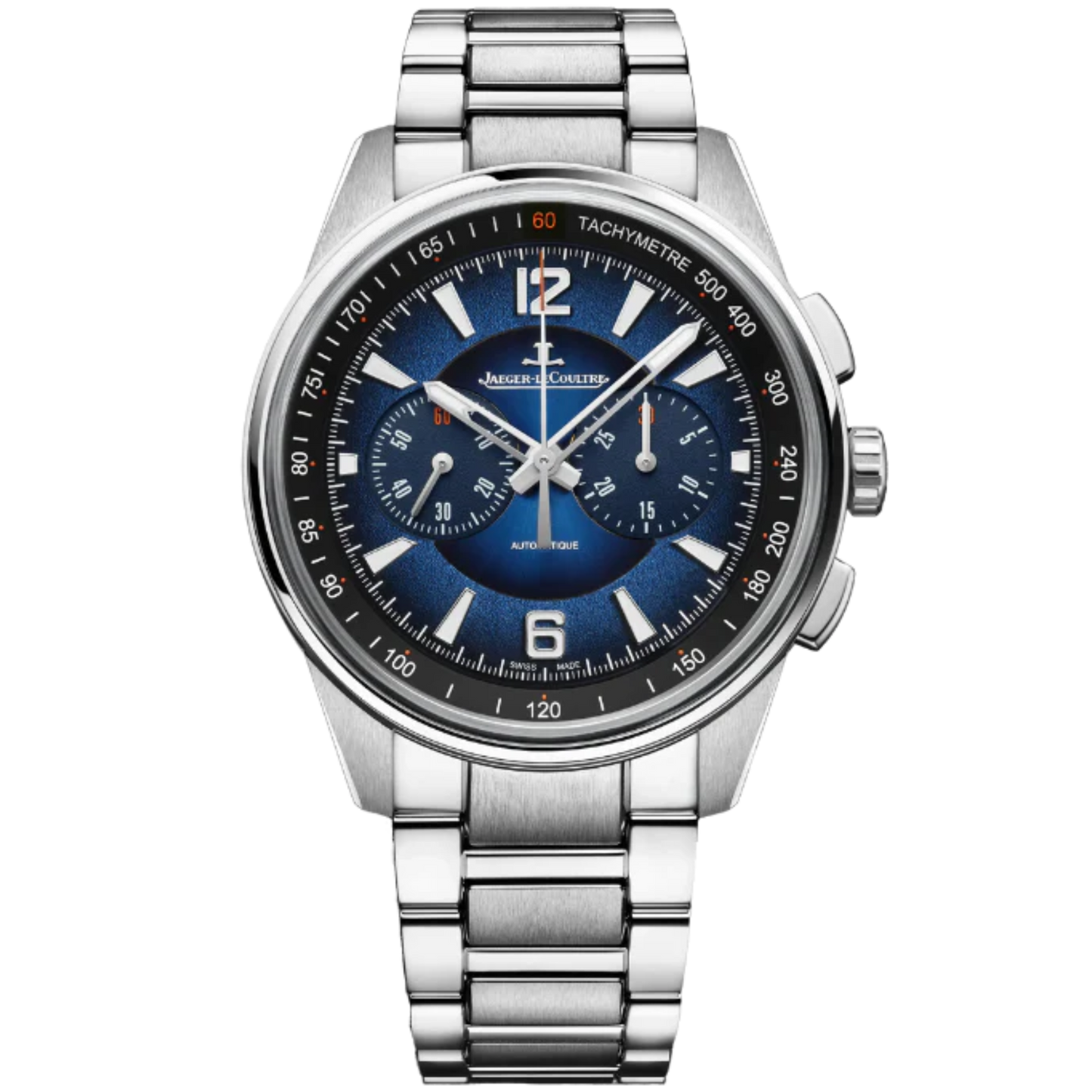 POLARIS CHRONOGRAPH 42 MM STAINLESS STEEL WITH BLUE SUNBURST DIAL