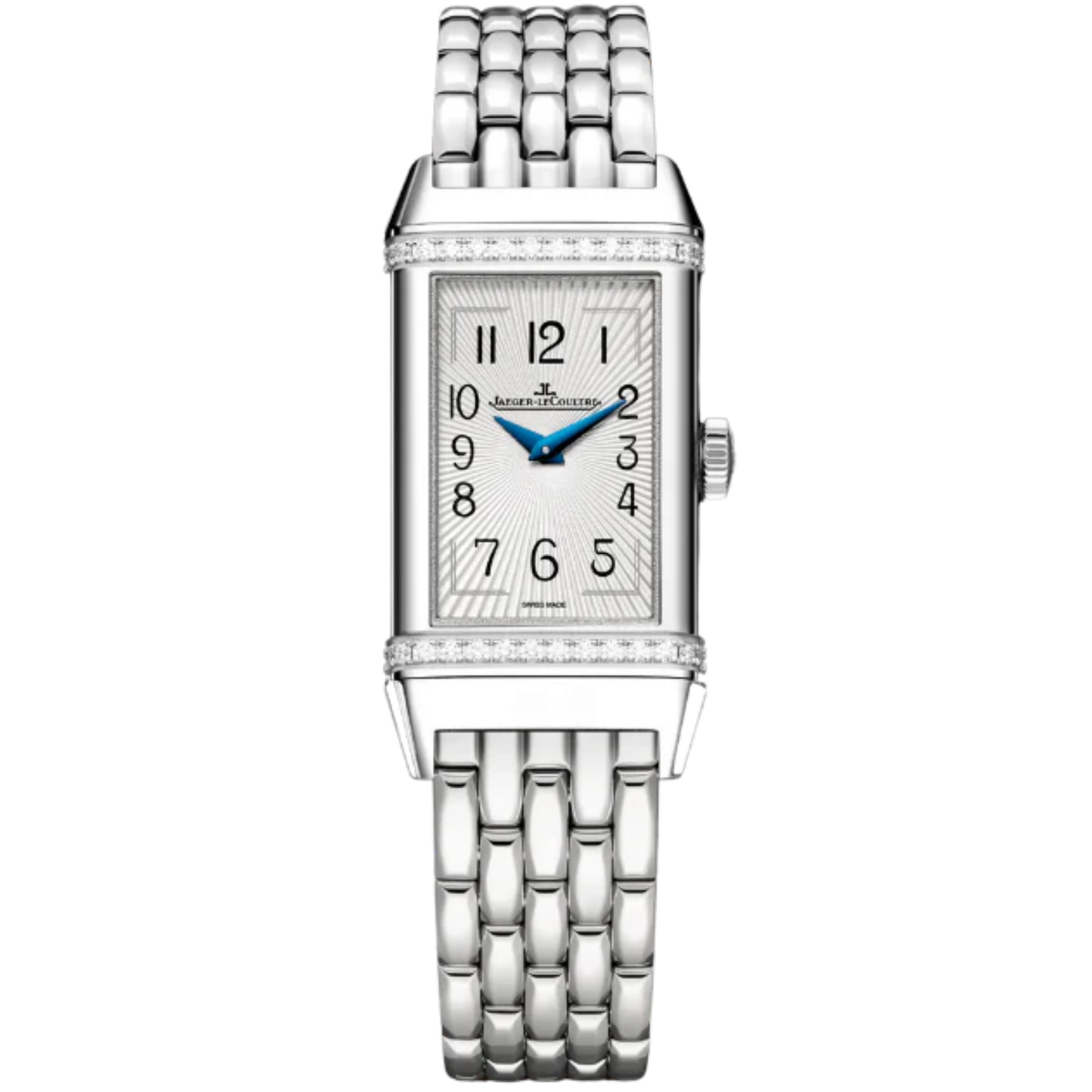 REVERSO ONE MONOFACE QUARTZ 40 MM STAINLESS STEEL WITH SILVER GREY DIAL