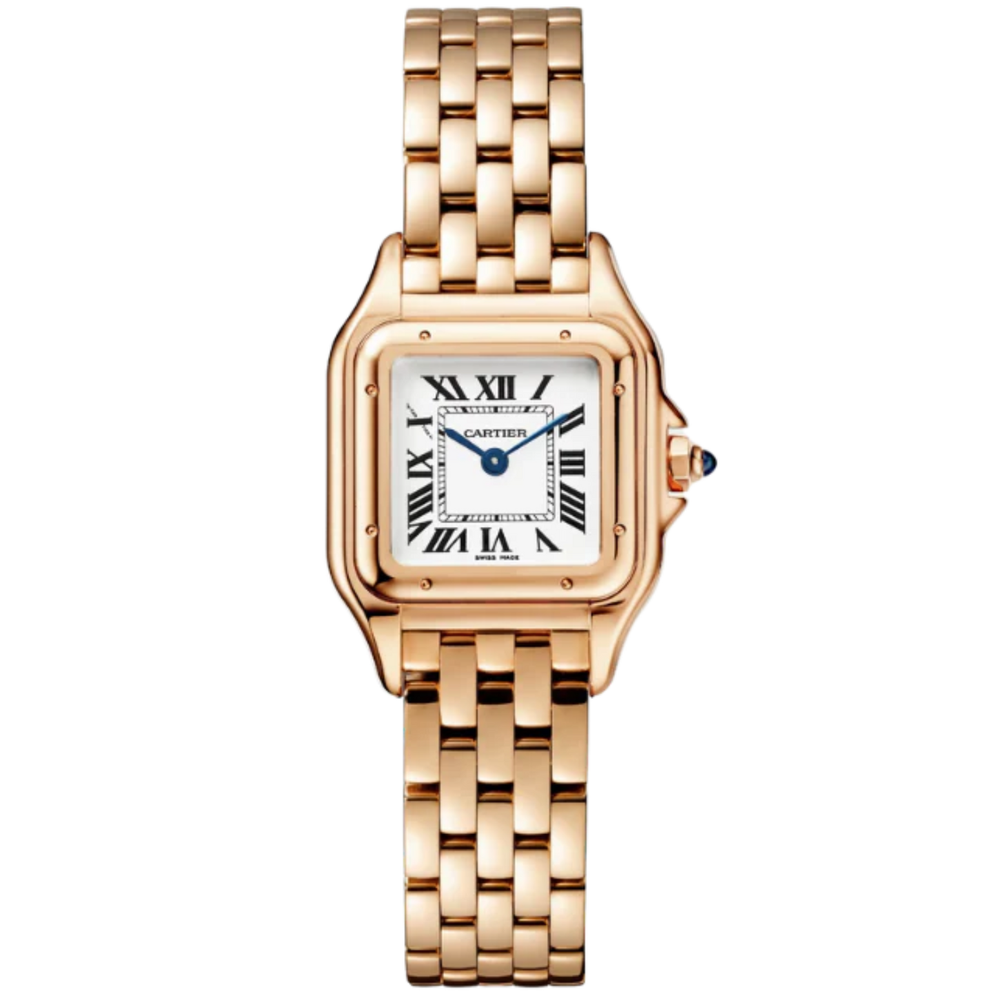 PANTHERE DE CARTIER 30 MM ROSE GOLD WITH SILVER DIAL