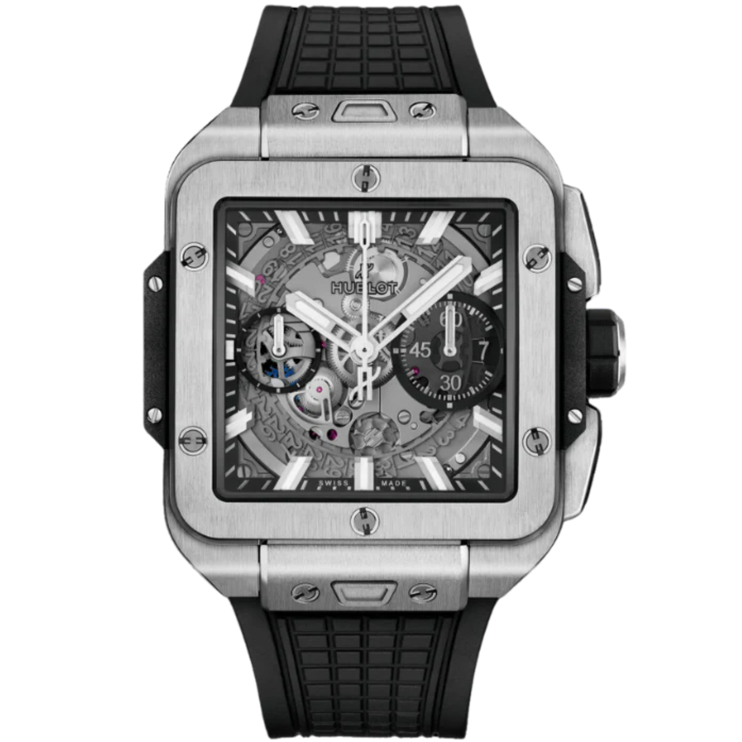 SQUARE BANG 42 MM UNICO TITANIUM