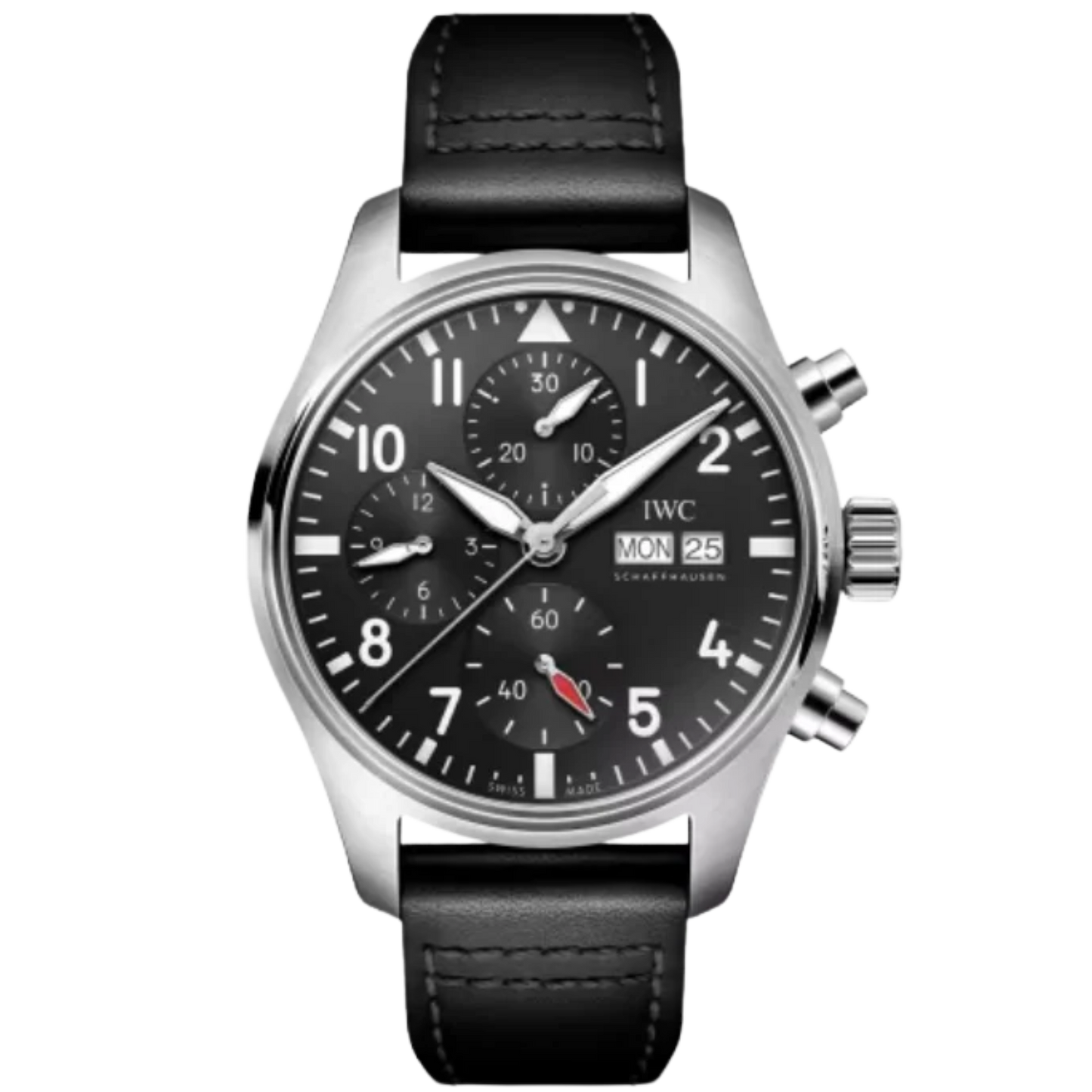 PILOT’S WATCH CHRONOGRAPH 41 MM STAINLESS STEEL WITH BLACK DIAL