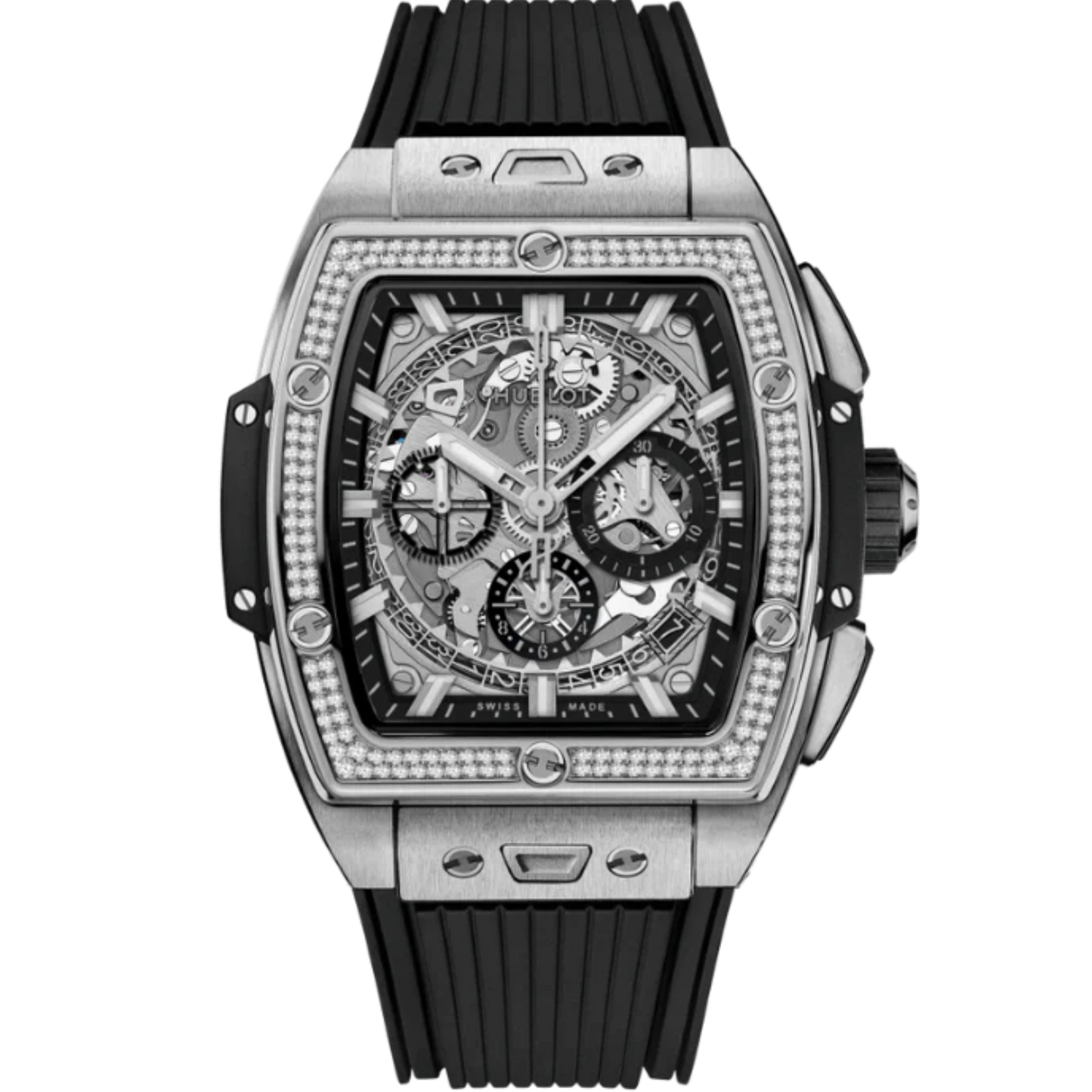 SPIRIT OF BIG BANG 42 MM TITANIUM DIAMONDS
