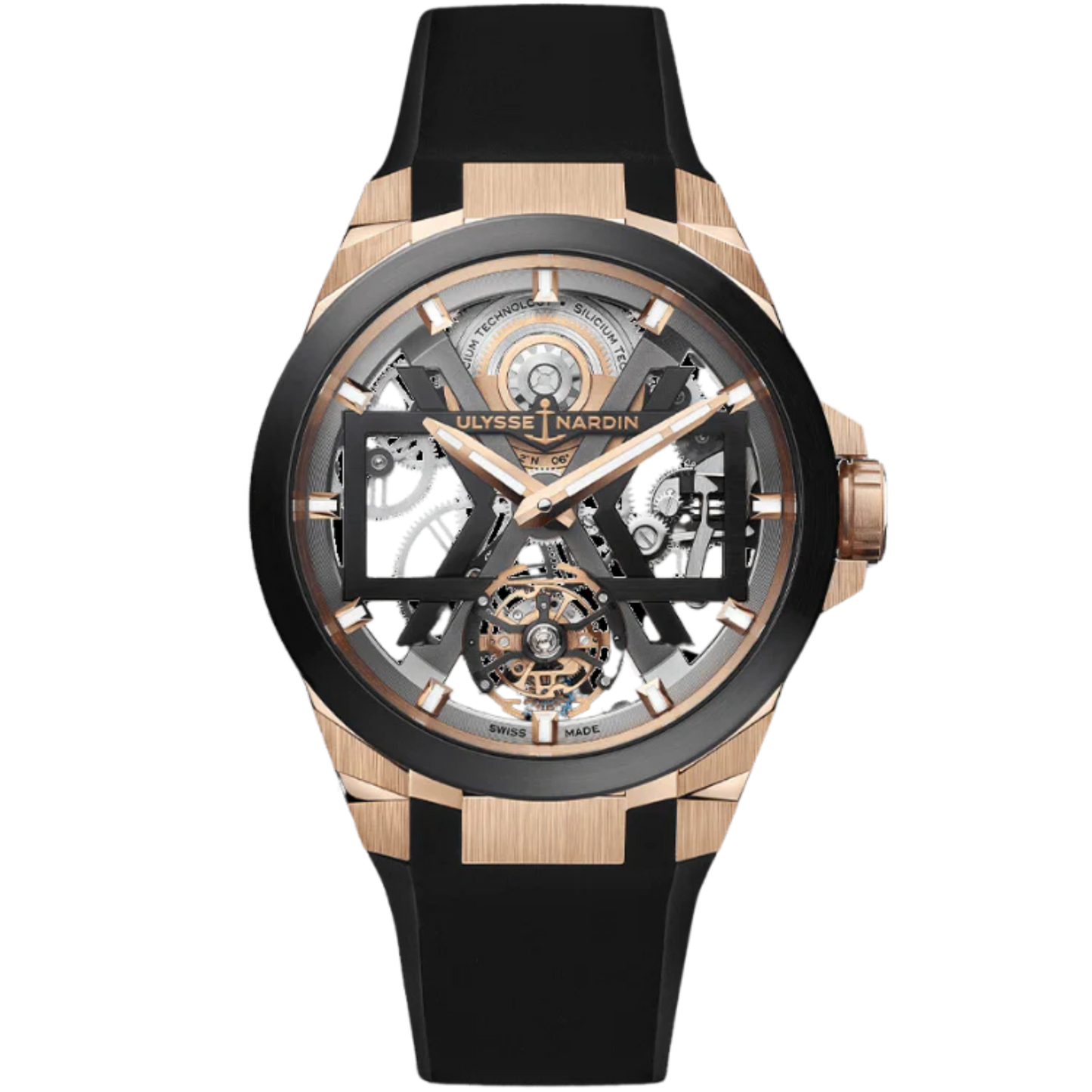 BLAST TOURBILLON 45 MM ROSE GOLD WITH OPENWORKED DIAL