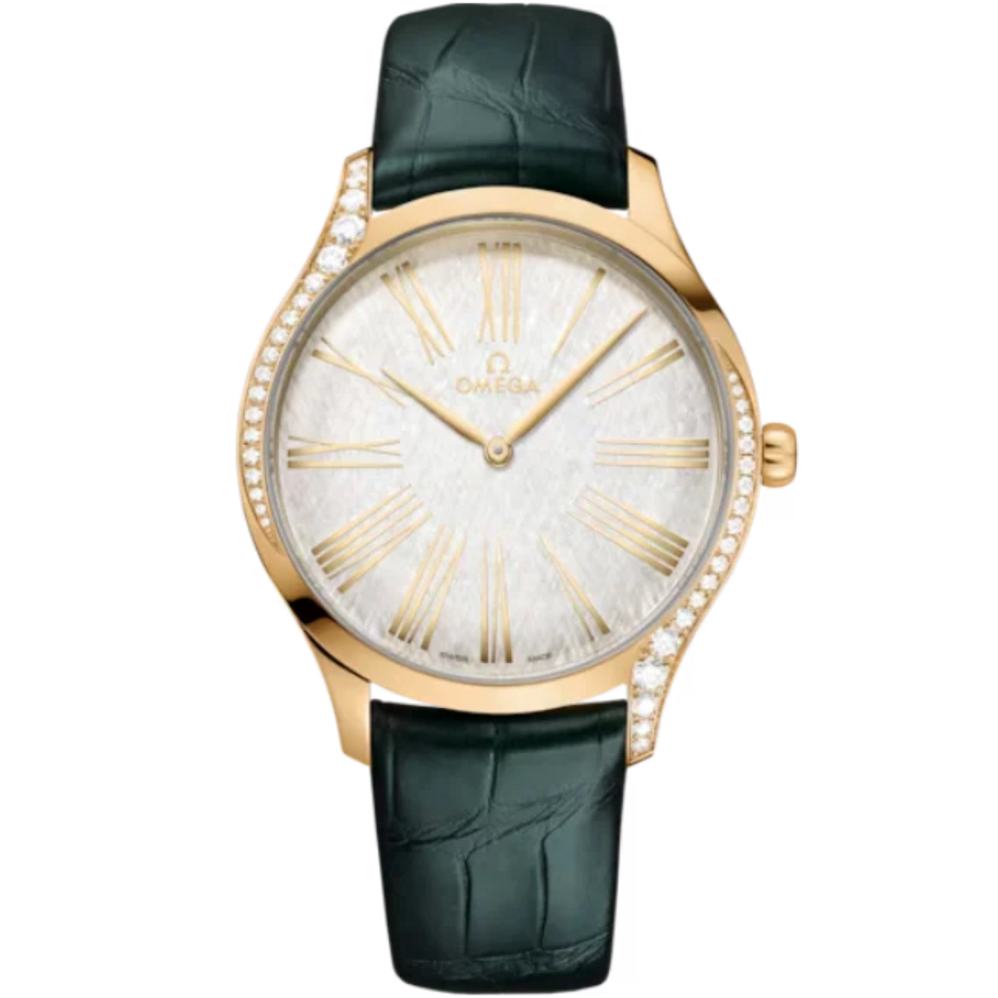 DE VILLE TRÉSOR 39 MM MOONSHINE™ GOLD WITH SILVER DIAL