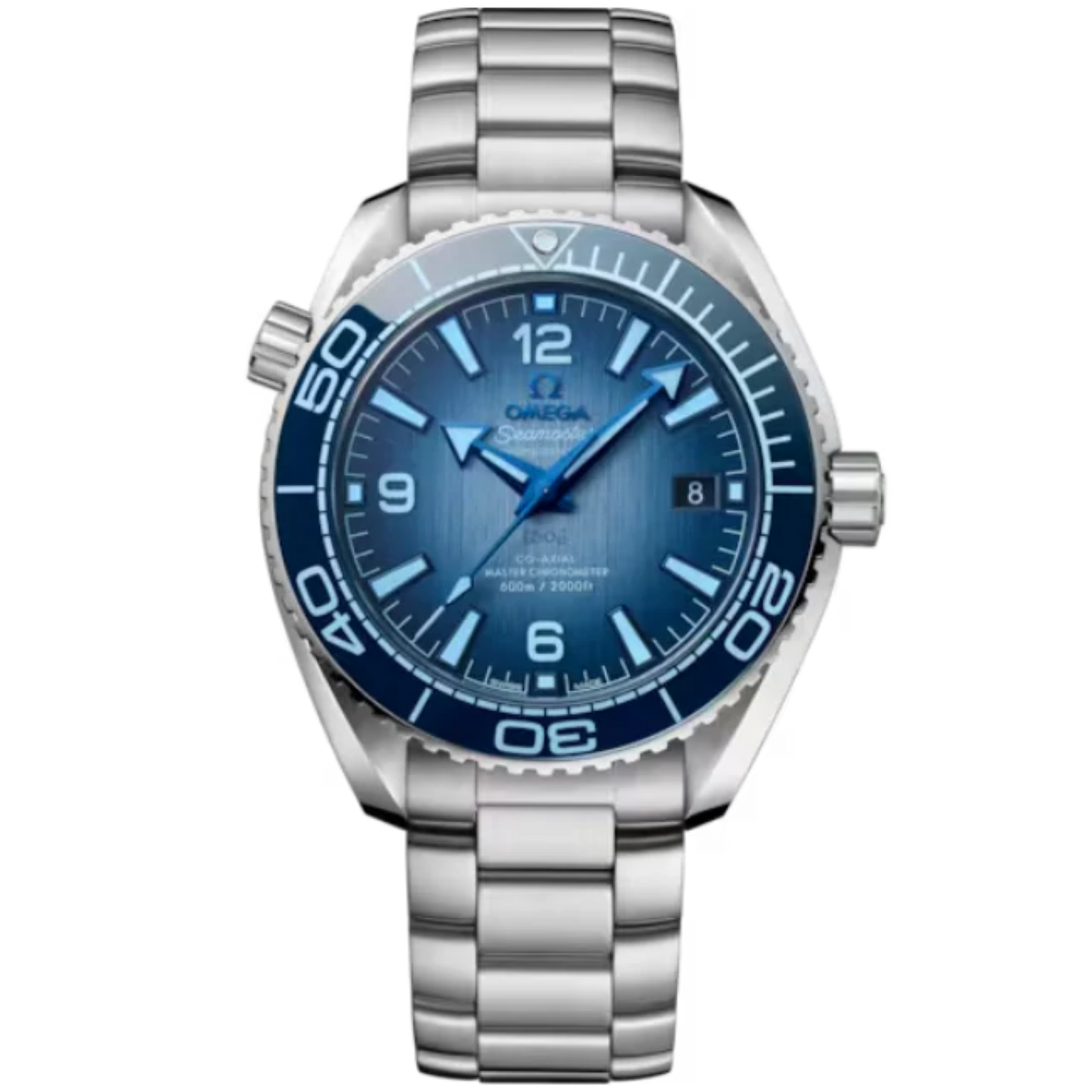 SEAMASTER PLANET OCEAN 600M SUMMER BLUE 39 MM STAINLESS STEEL WITH BLUE DIAL