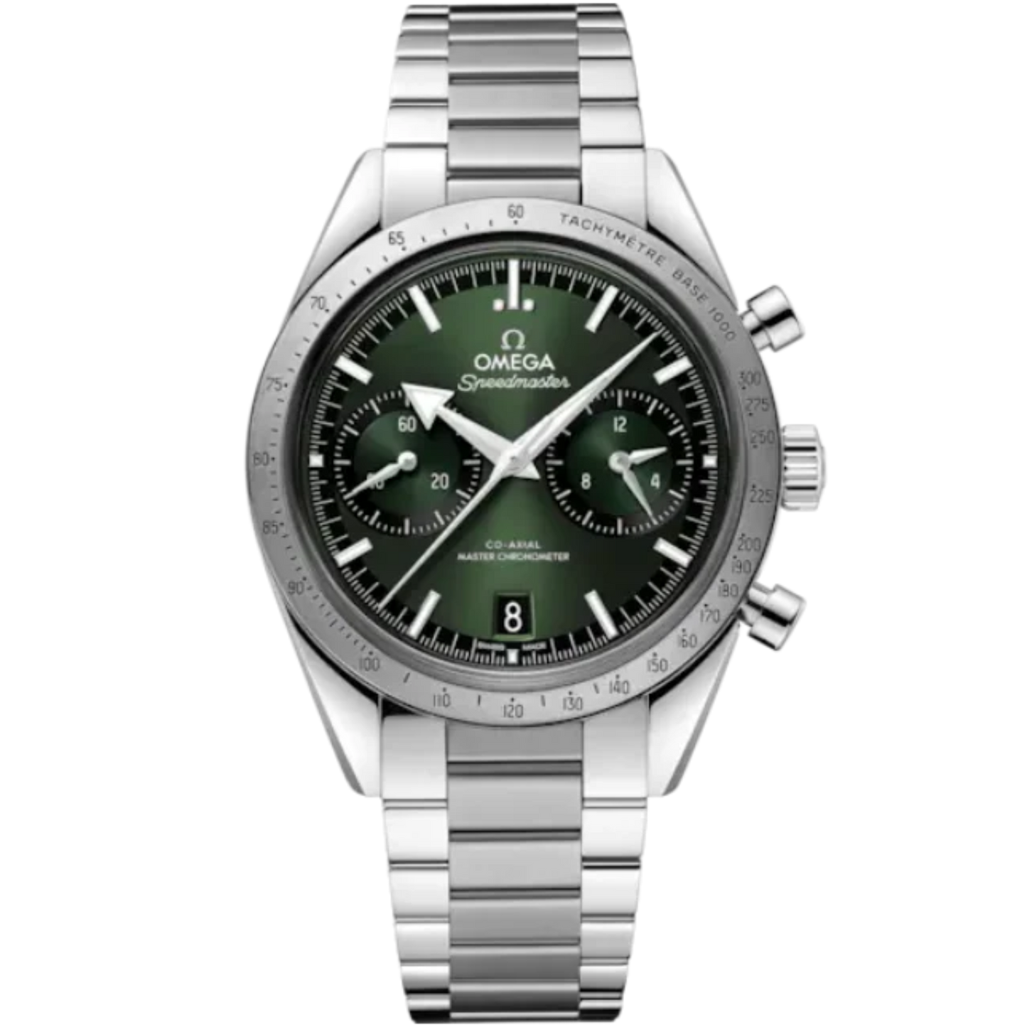 SPEEDMASTER '57 40 MM STAINLESS STEEL WITH GREEN DIAL