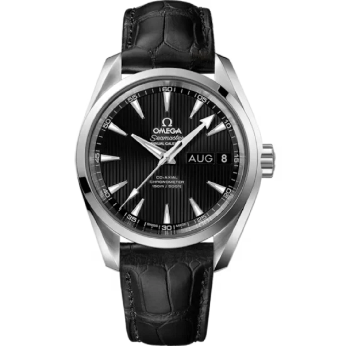 SEAMASTER AQUA TERRA 150M 38 MM STAINLESS STEEL WITH BLACK DIAL