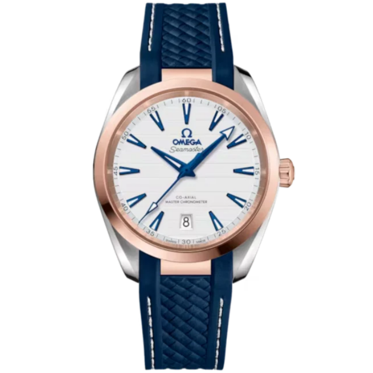 SEAMASTER AQUA TERRA 150M 38 MM STAINLESS STEEL - SEDNA™ GOLD WITH SILVER DIAL