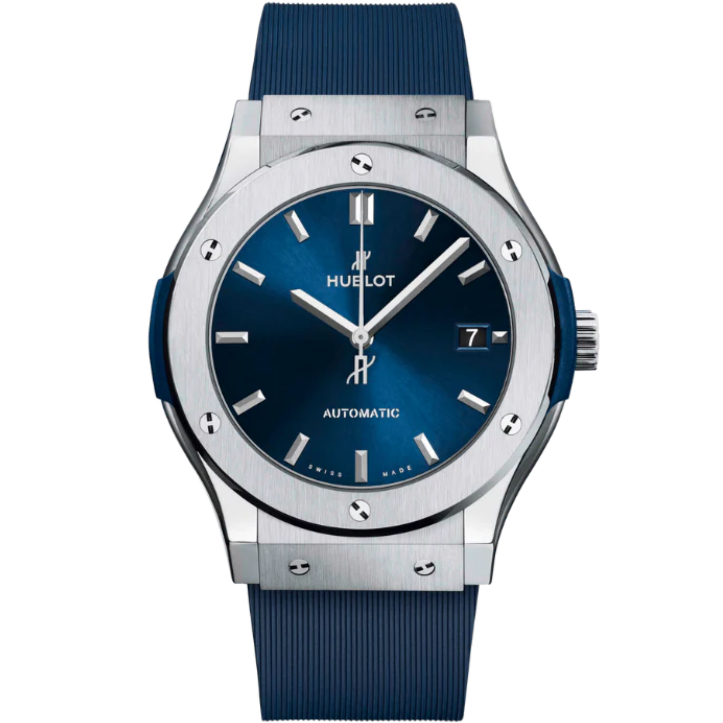 CLASSIC FUSION 3-HANDS 38MM TITANIUM BLUE