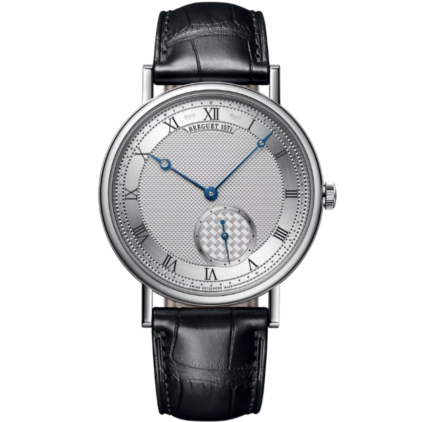 CLASSIQUE 7147 40 MM WHITE GOLD WITH SILVER DIAL
