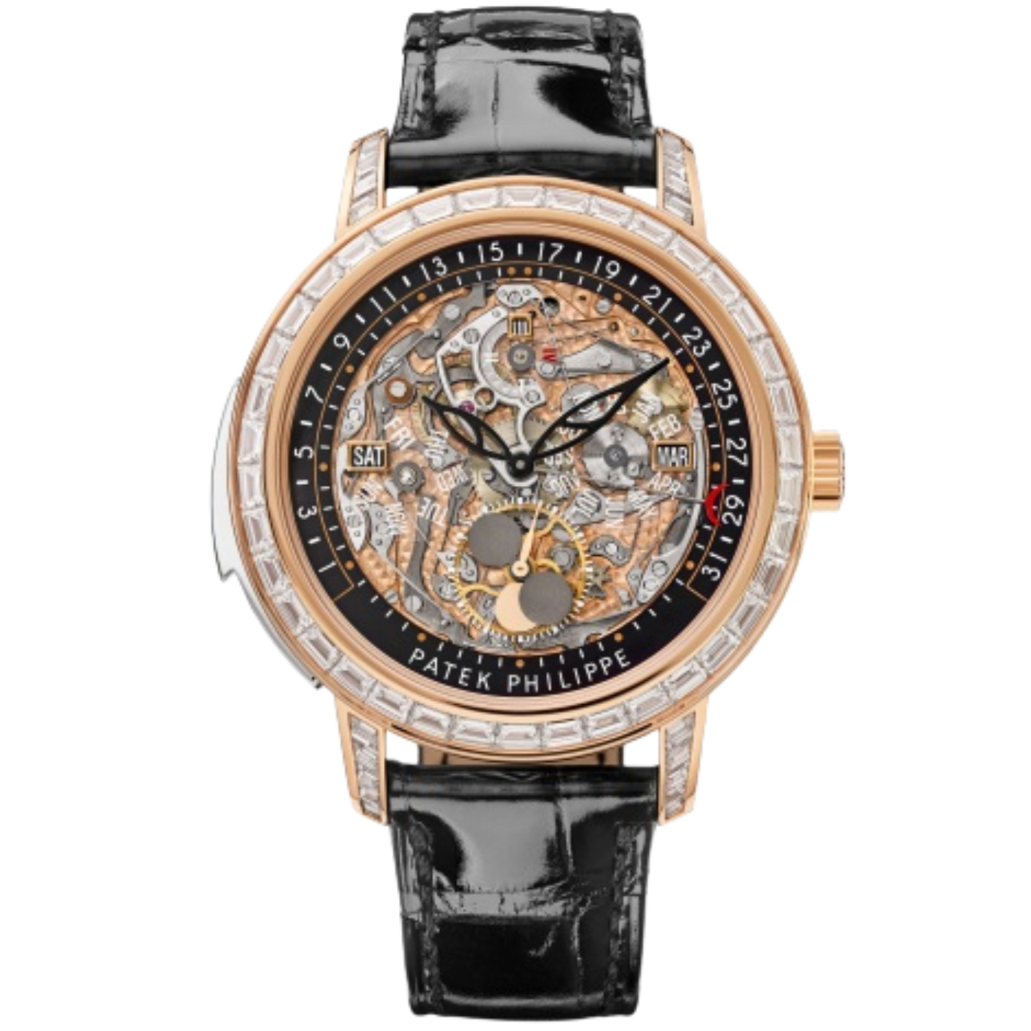 Patek Philippe Ref. 5304/301R Rose Gold Factory Gem Set Minute Repeater
