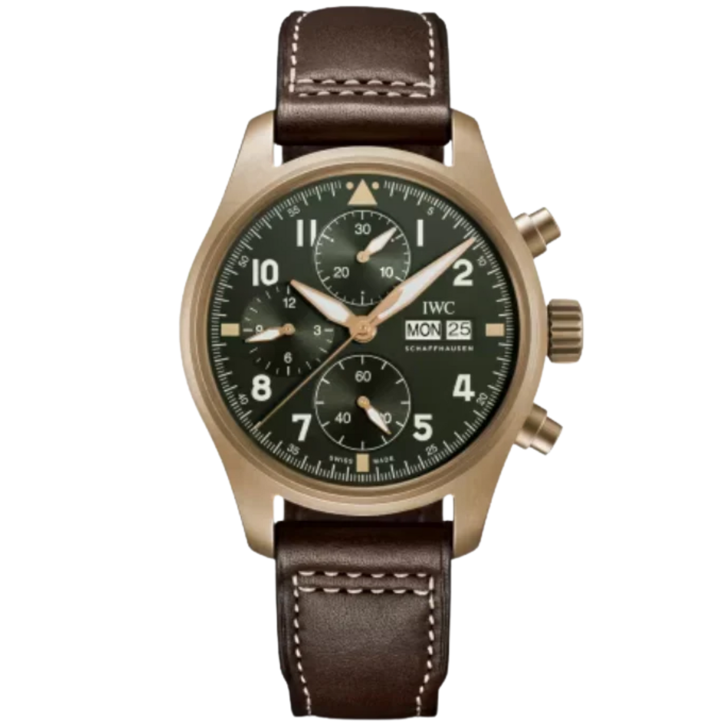 PILOT’S WATCH CHRONOGRAPH SPITFIRE 41 MM BRONZE WITH GREEN DIAL