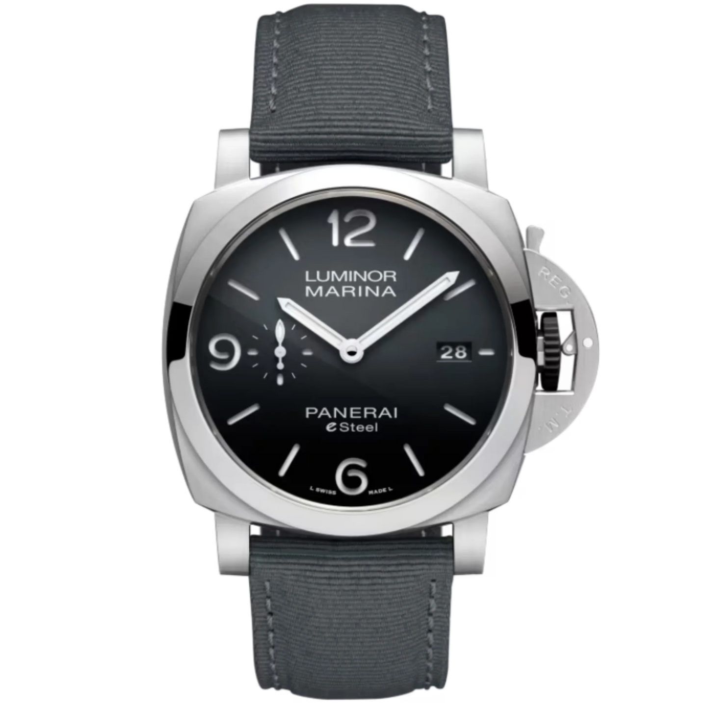 Panerai PAM01358 Luminor Marina eSteel Grey Gradient Dial on Strap