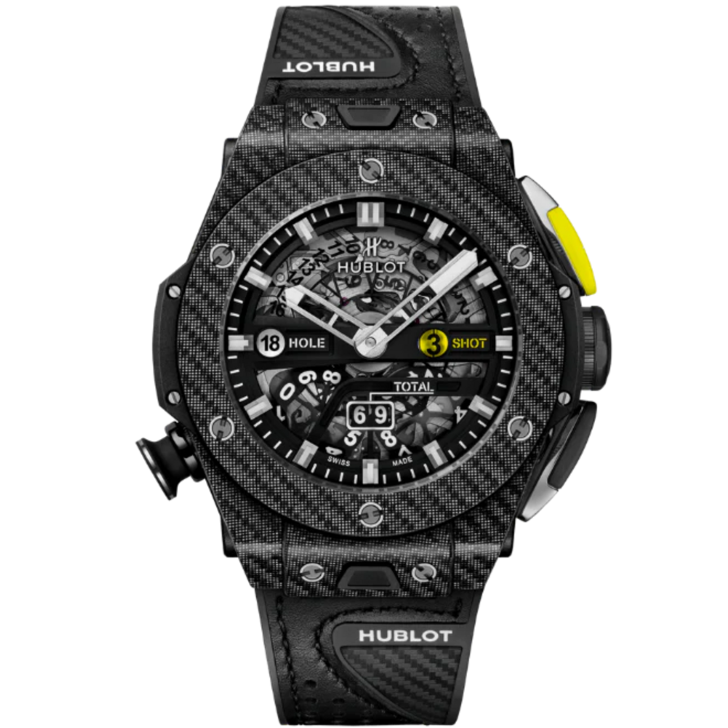 Big Bang 45mm UNICO GOLF BLACK CARBON