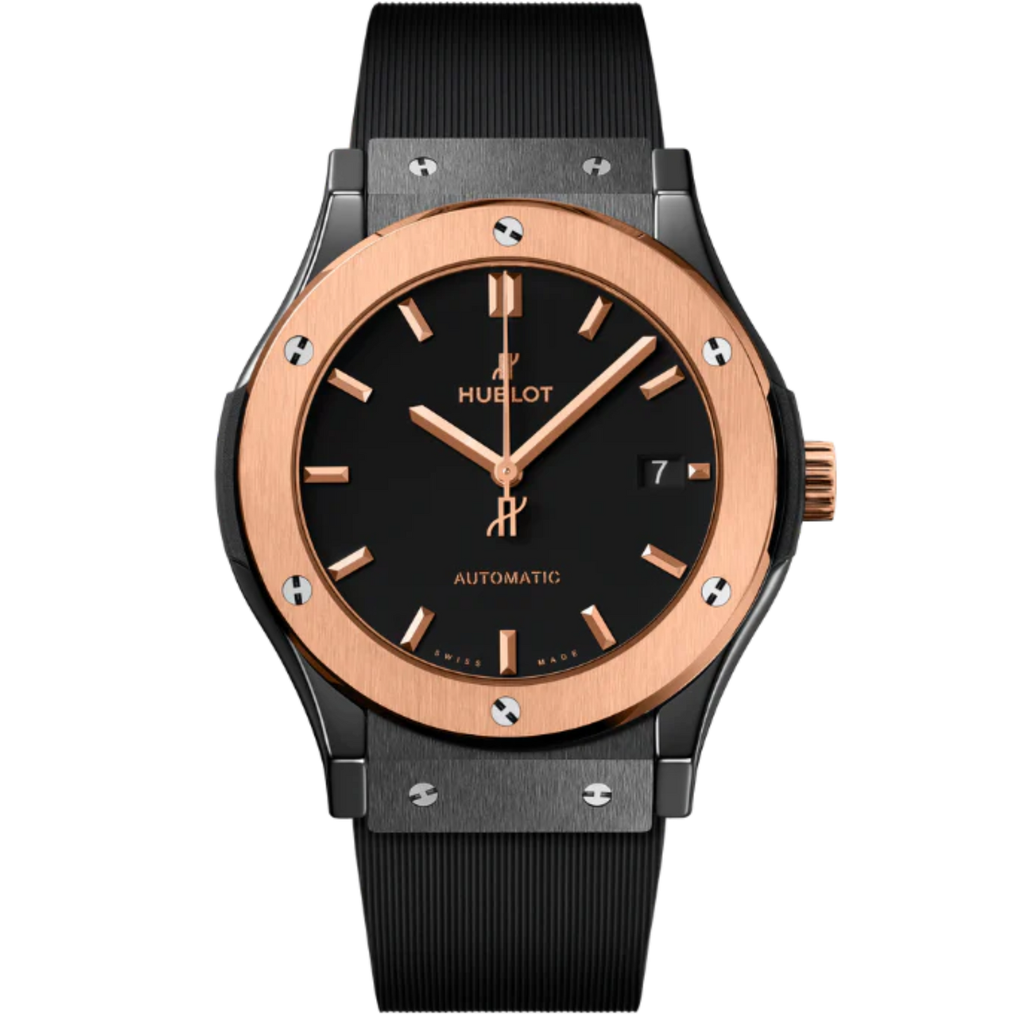 CLASSIC FUSION 3-HANDS 38MM CERAMIC KING GOLD