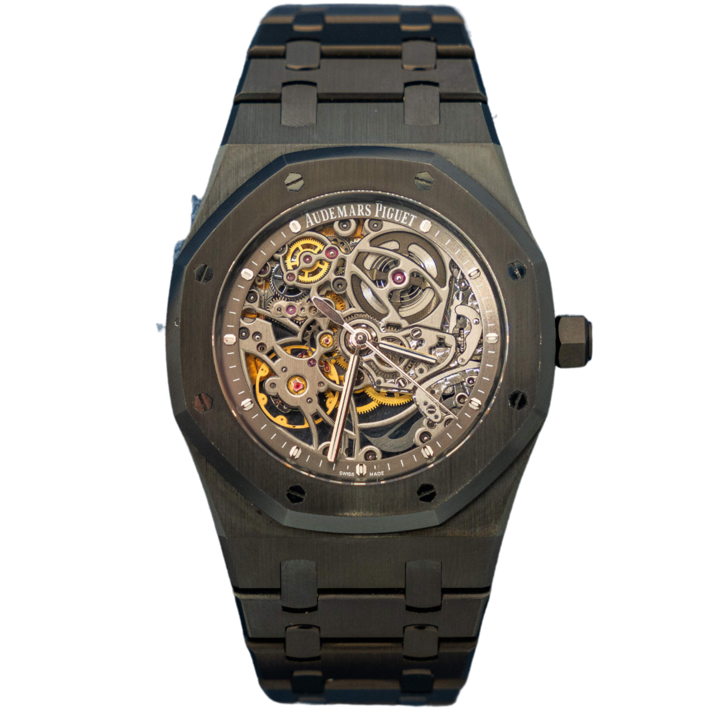 Audemars Piguet Ref., 15305ST.OO.1220ST.01 39MM “Bamford” Black PVD Skeleton