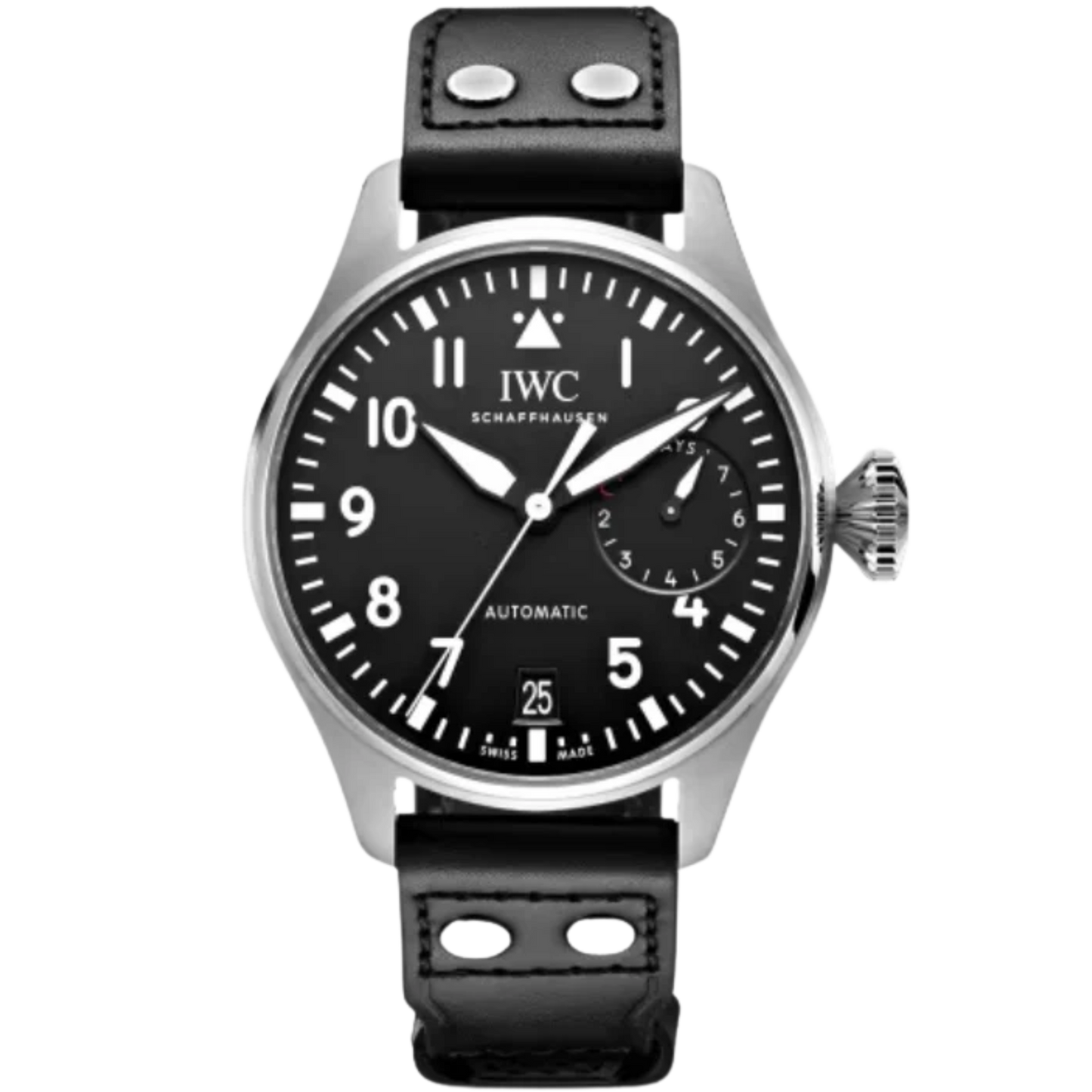 BIG PILOT’S WATCH 46 MM STAINLESS STEEL WITH BLACK DIAL
