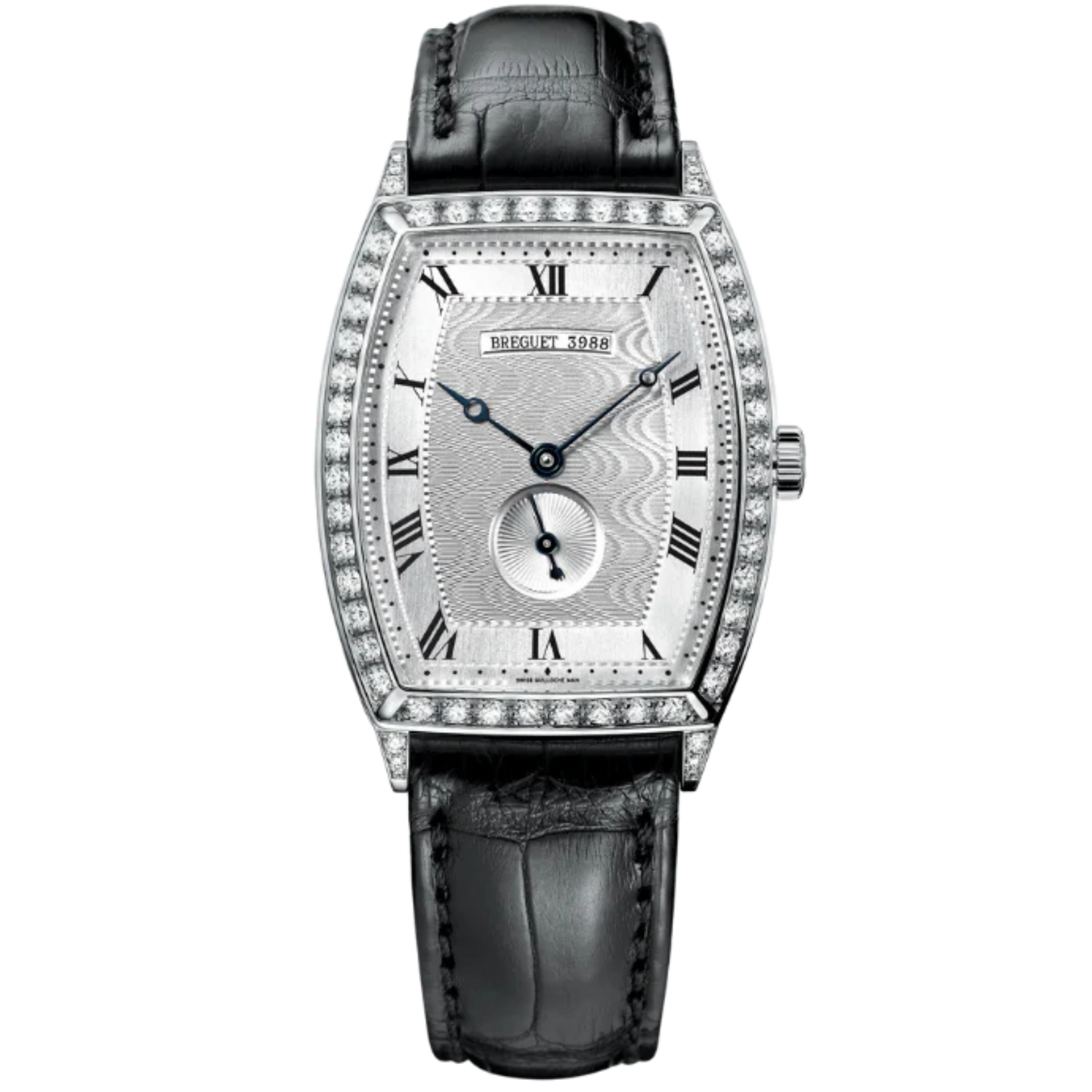 HERITAGE 5661 35 MM WHITE GOLD WITH SILVER DIAL