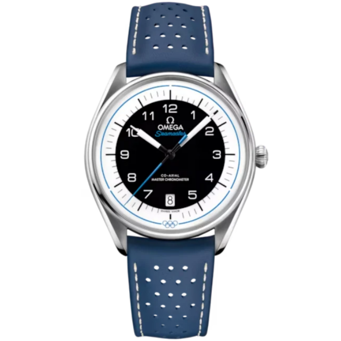 SEAMASTER OLYMPIC OFFICIAL TIMEKEEPER 39 MM STAINLESS STEEL WITH BLACK DIAL