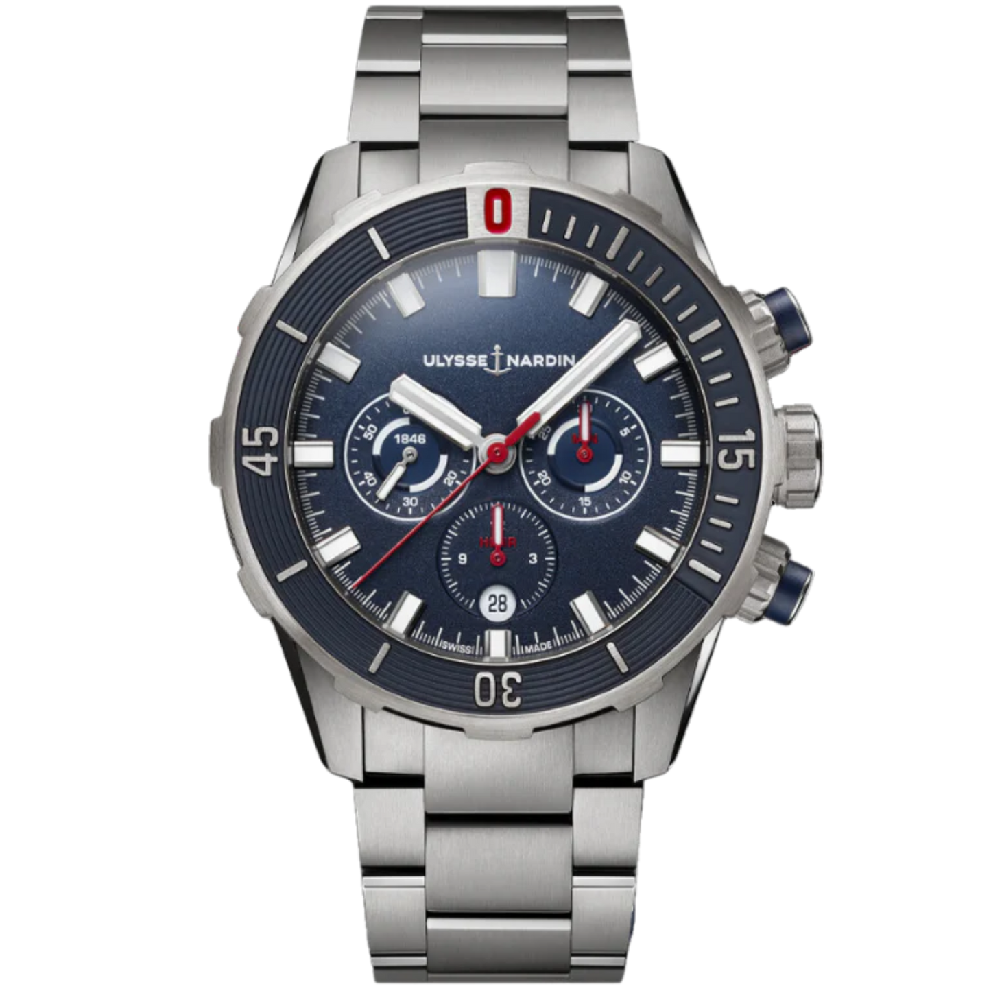 DIVER CHRONOGRAPH 44 MM TITANIUM WITH BLUE DIAL