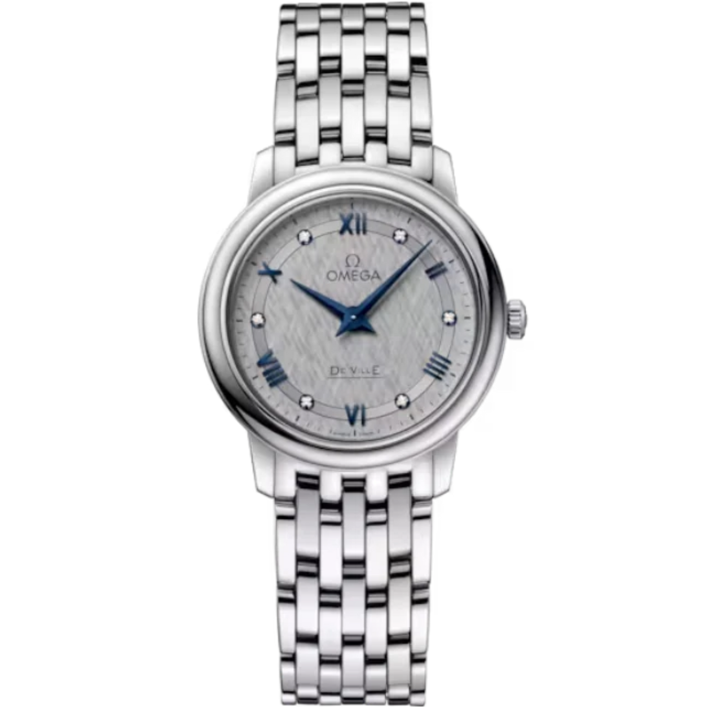 DE VILLE PRESTIGE 27 MM STAINLESS STEEL WITH GREY DIAL