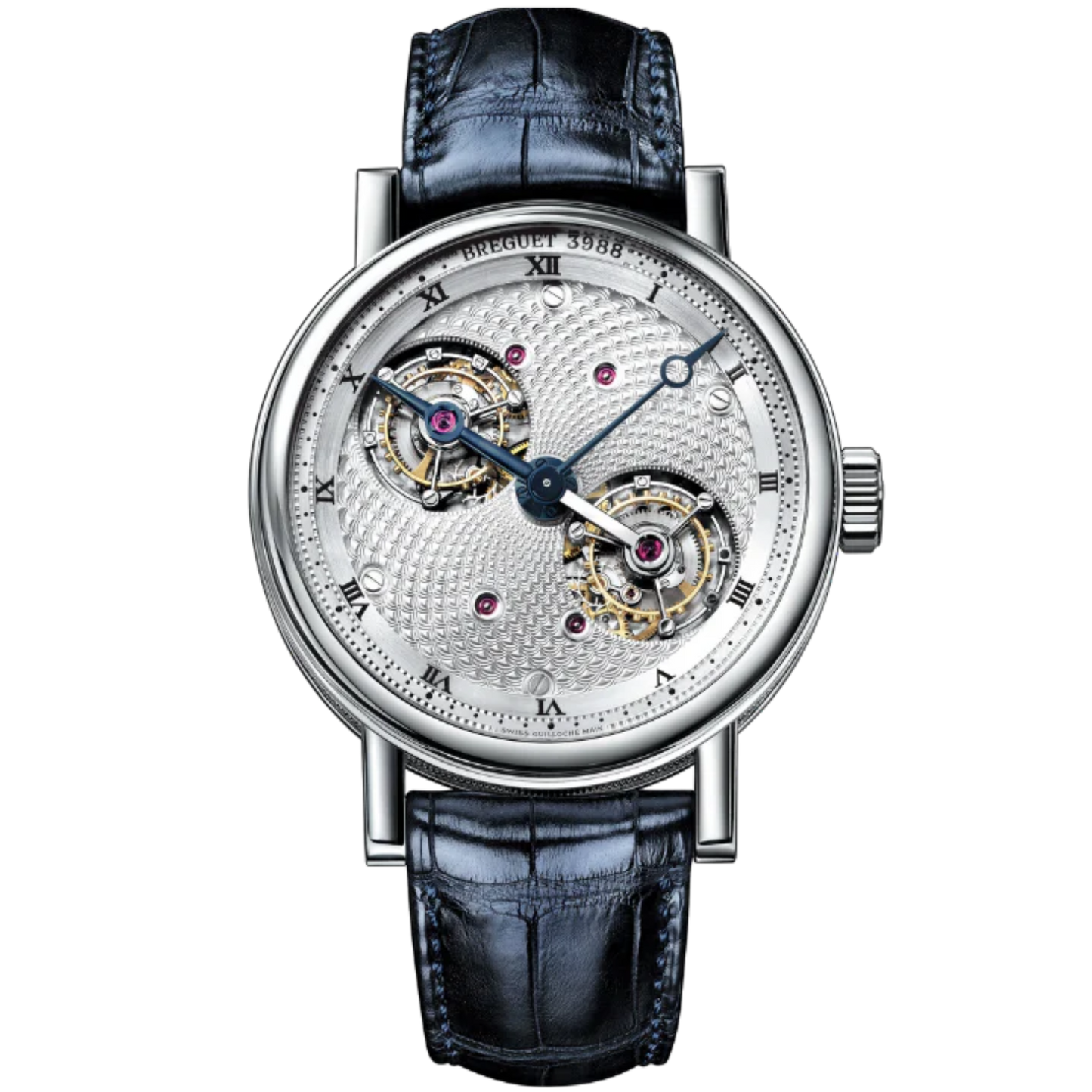 DOUBLE TOURBILLON 5347 44 MM PLATINUM WITH SILVER DIAL