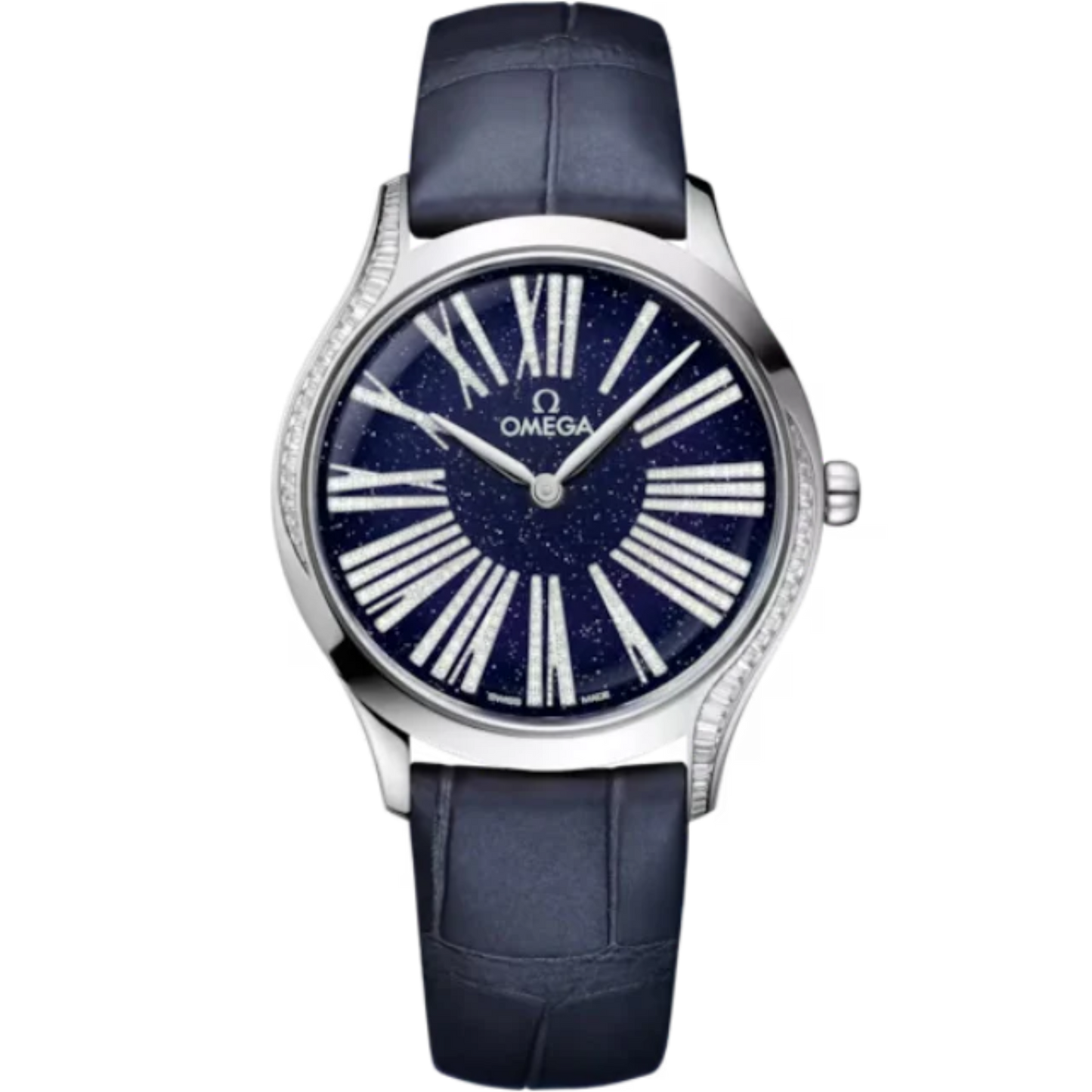 DE VILLE TRÉSOR 36 MM CANOPUS GOLD™ WITH BLUE DIAL